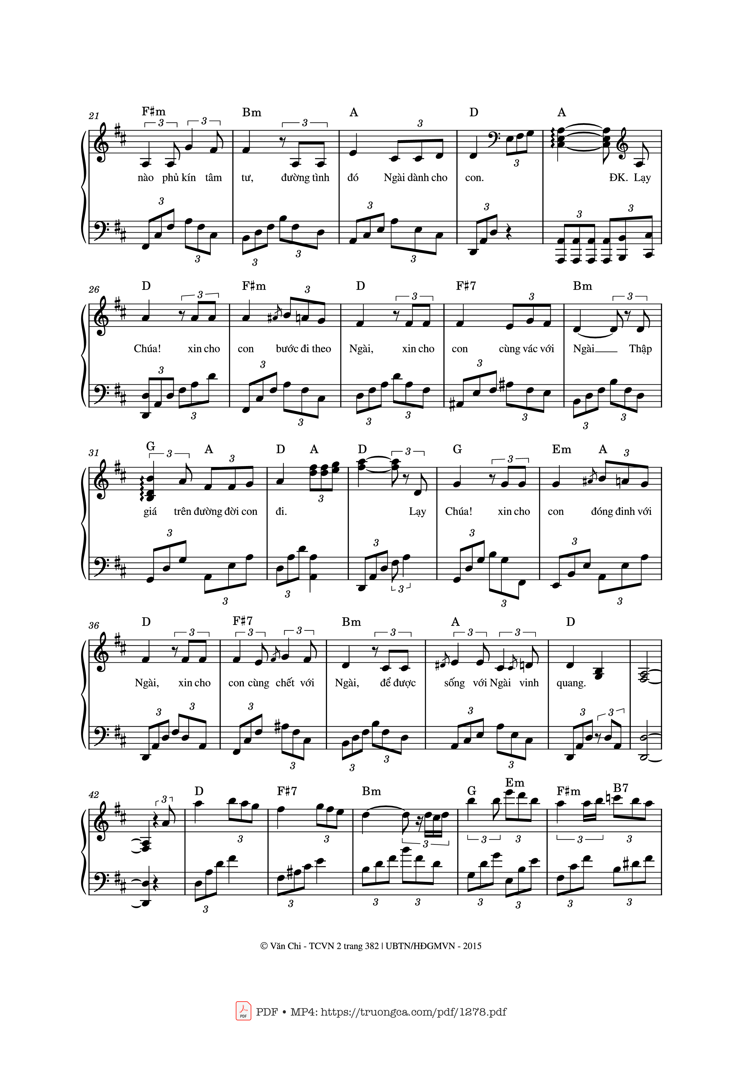 Lạy Chúa, con đường nào Chúa đã đi qua, Trang 2