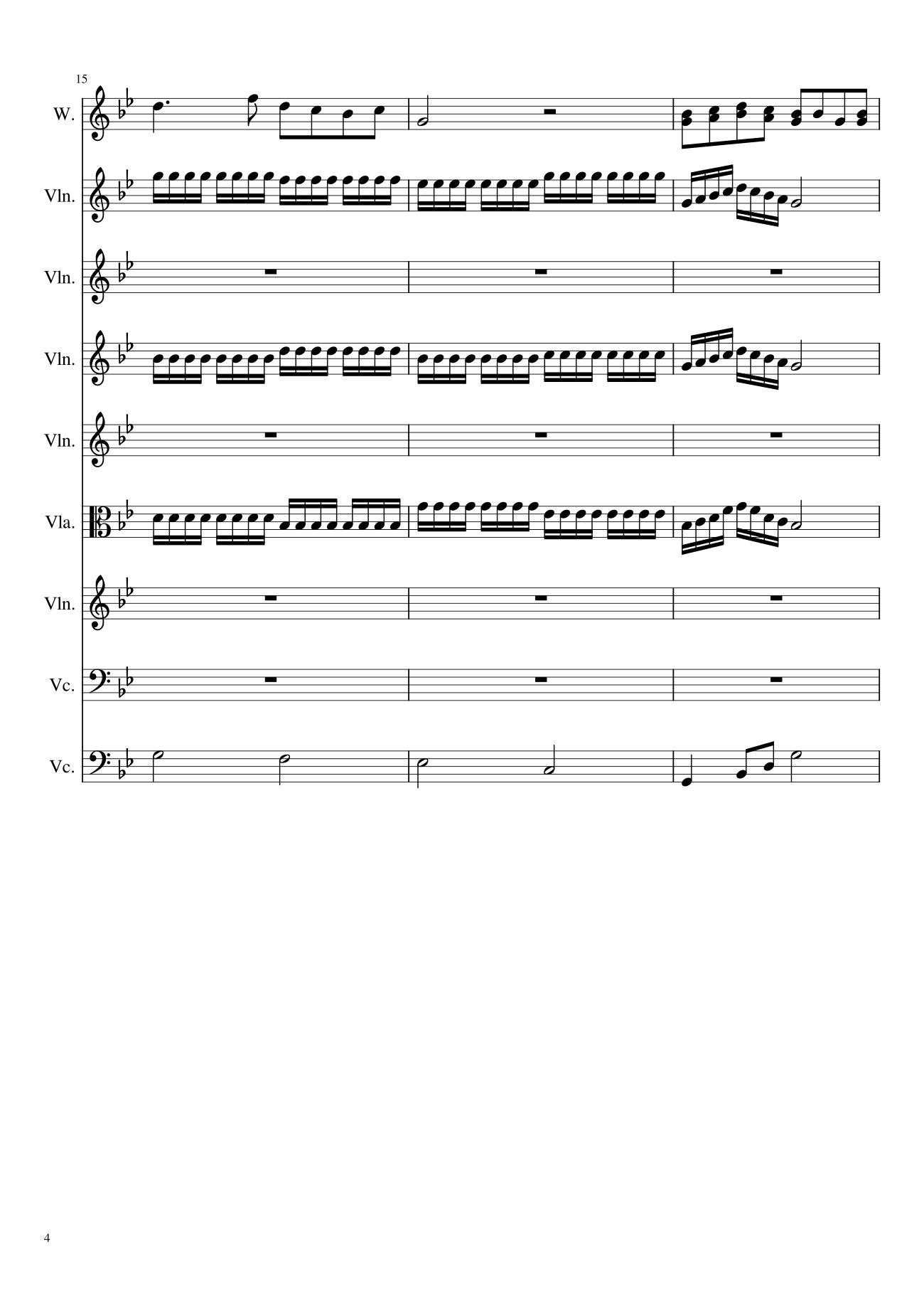 Page 4 of the piano sheet music PDF – Cao Cung lên, Sheet hợp xướng Violin by Hoài Đức