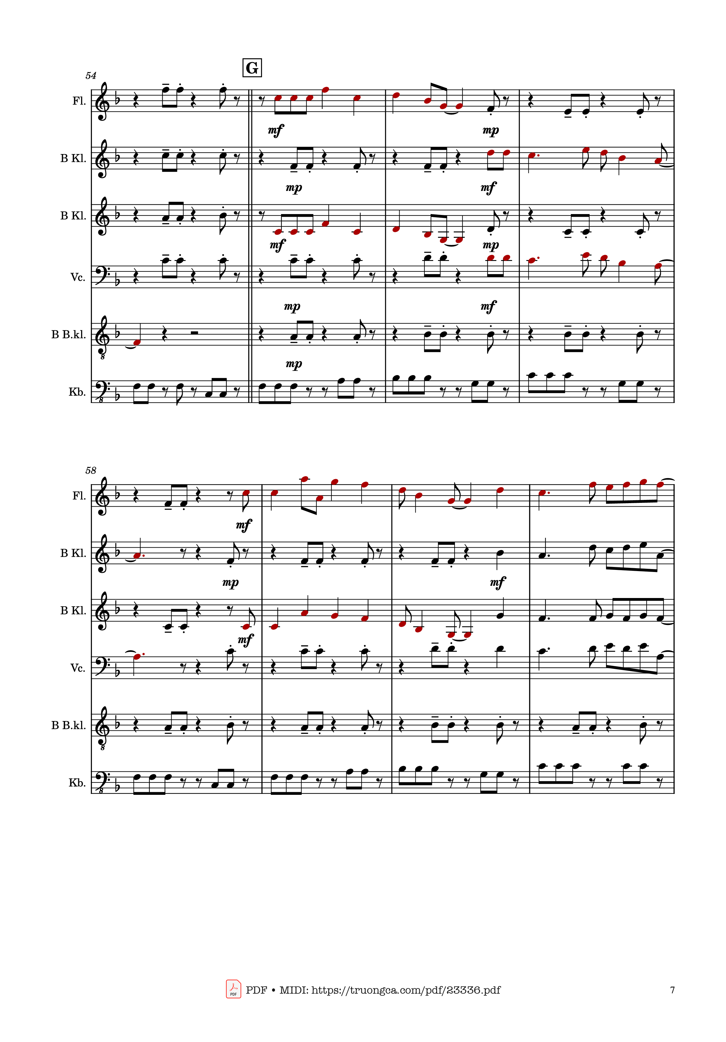 Page 7 of the piano sheet music PDF – Mary