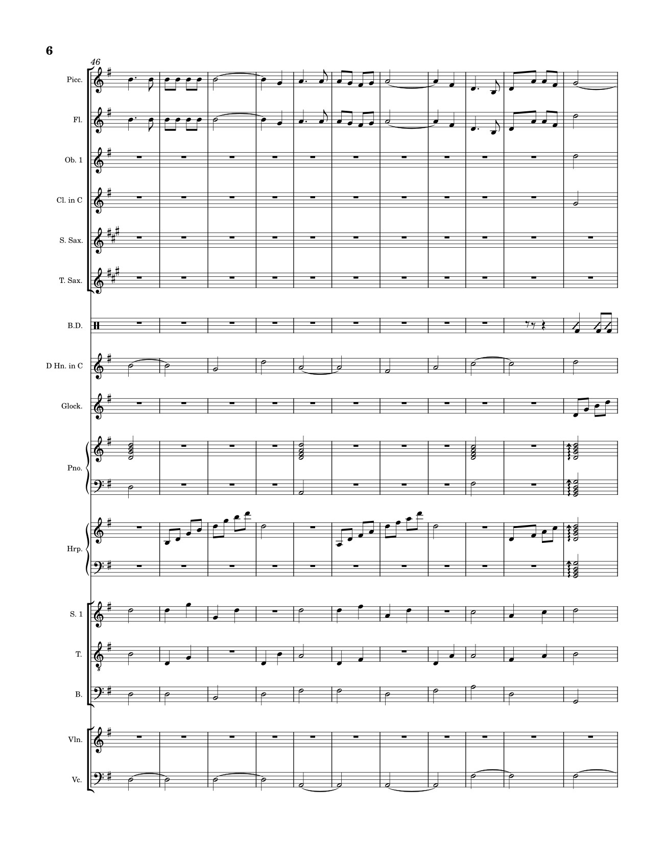 Page 6 of the piano sheet music PDF – Lý Thường Kiệt Hành Khúc Sheet Piano by Lê Hoàng Long