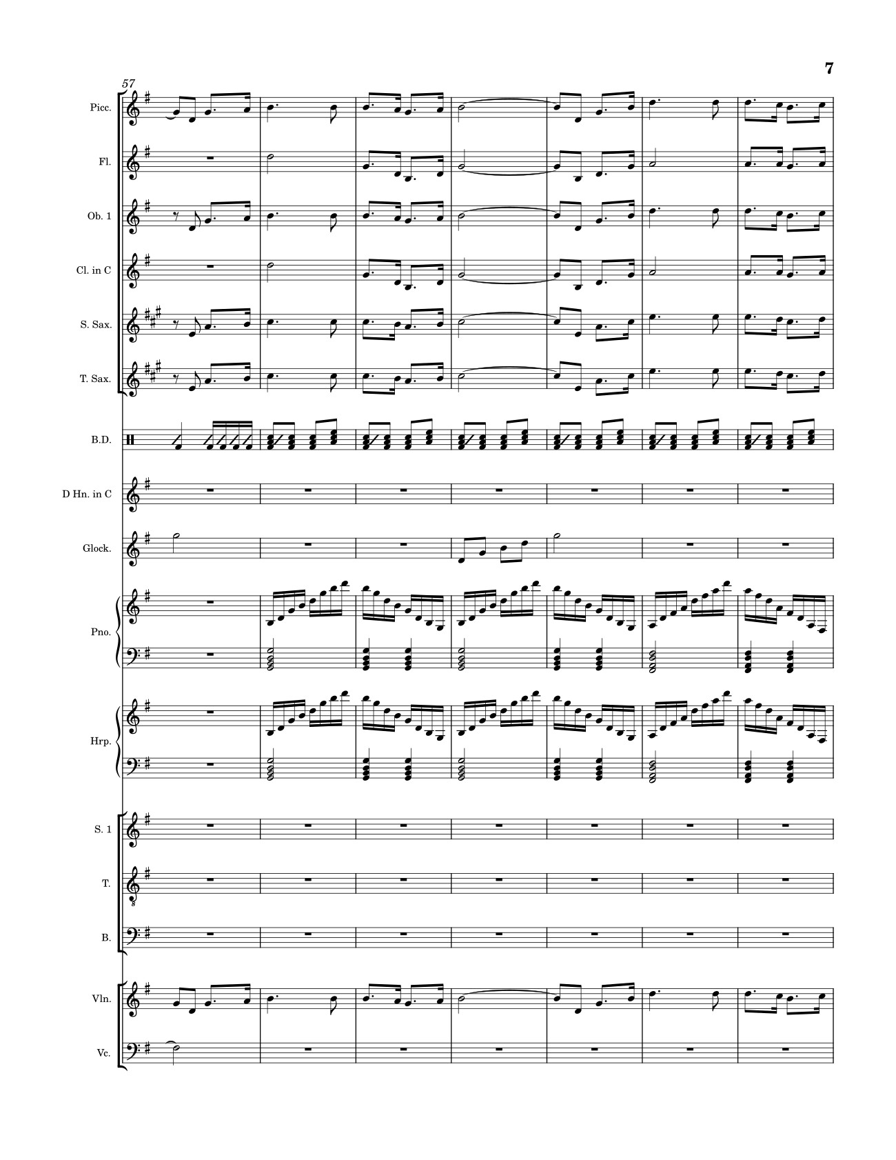 Page 7 of the piano sheet music PDF – Lý Thường Kiệt Hành Khúc Sheet Piano by Lê Hoàng Long