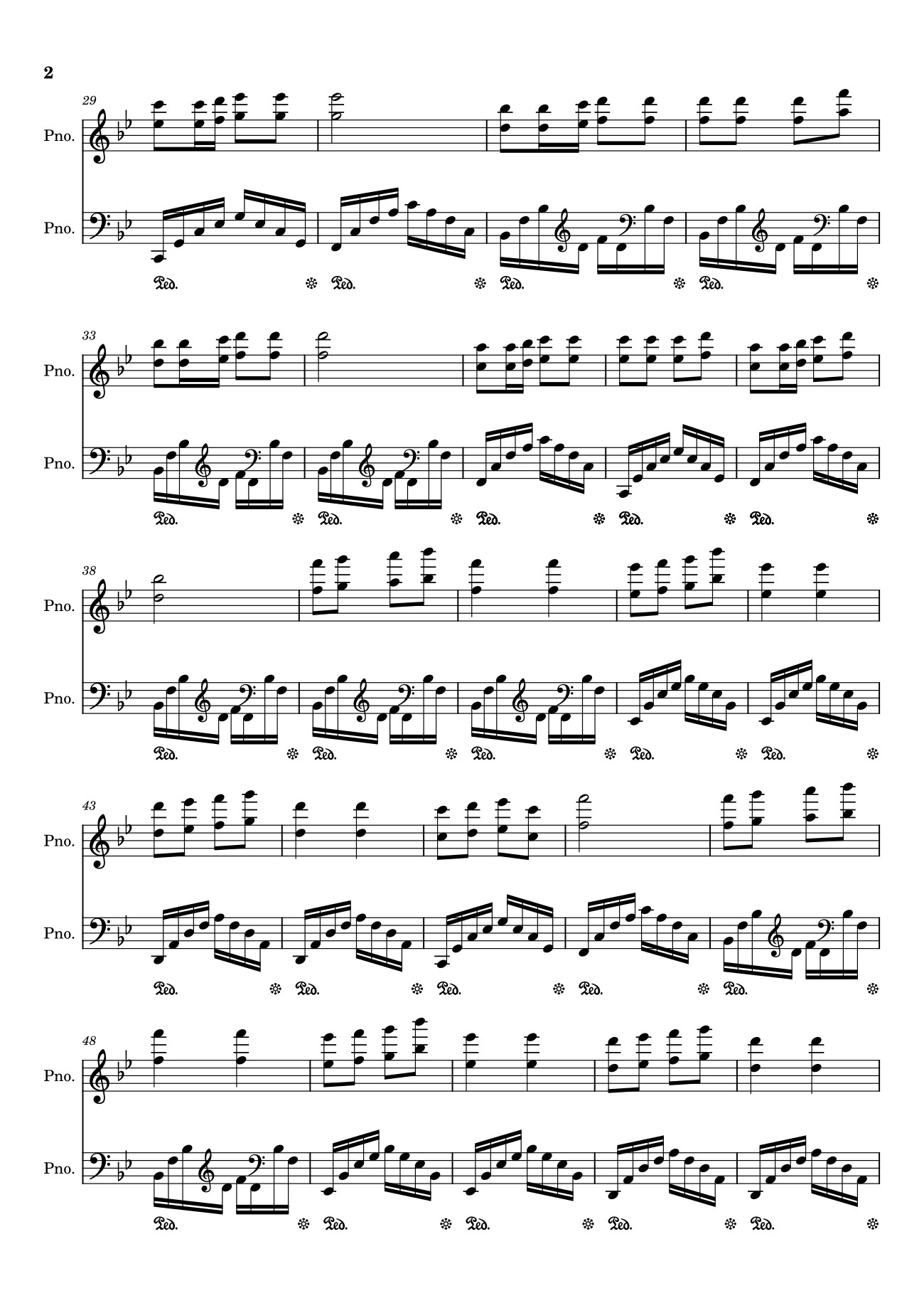 Page 2 of the piano sheet music PDF – Xuân đã về Sheet Piano by Minh Kỳ