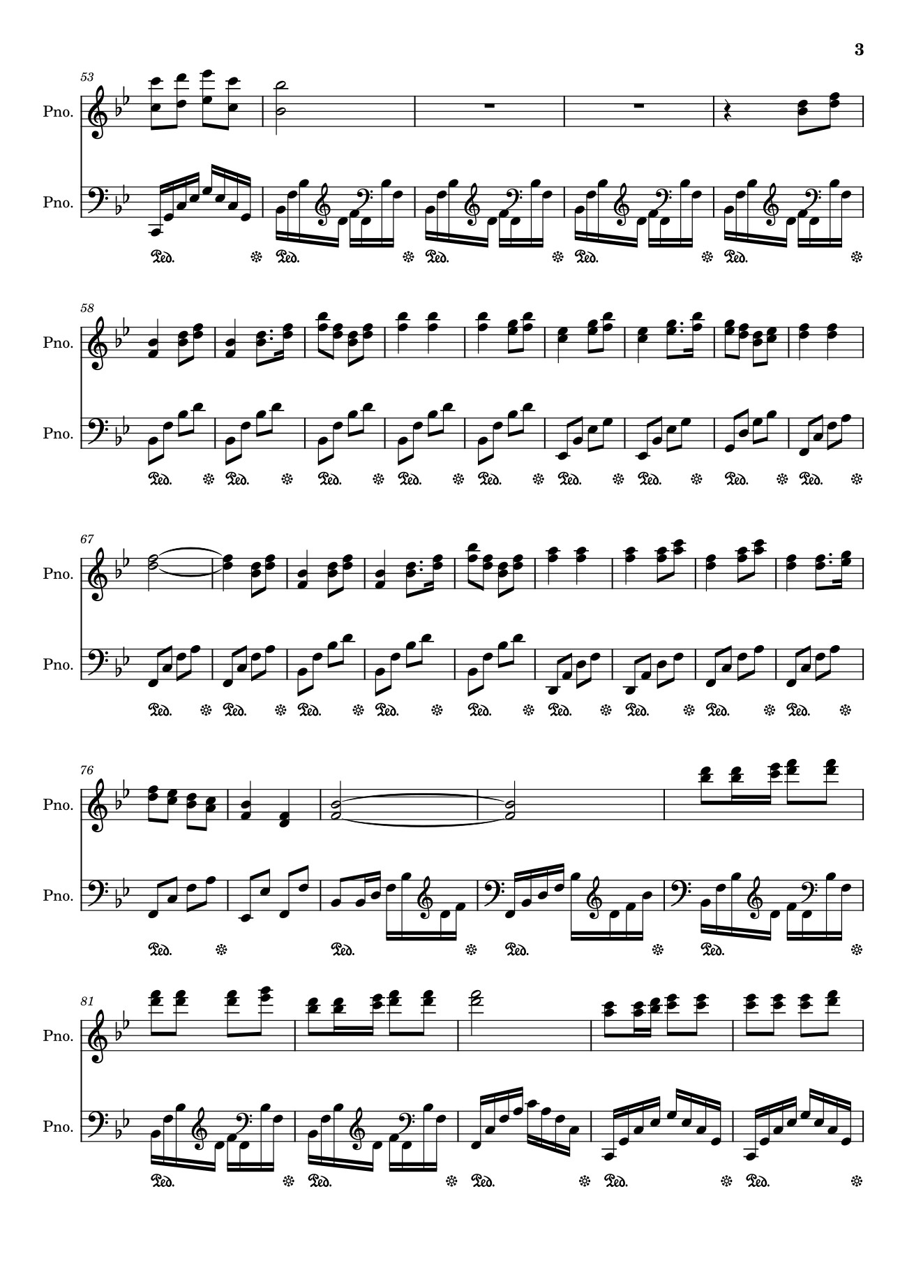 Page 3 of the piano sheet music PDF – Xuân đã về Sheet Piano by Minh Kỳ