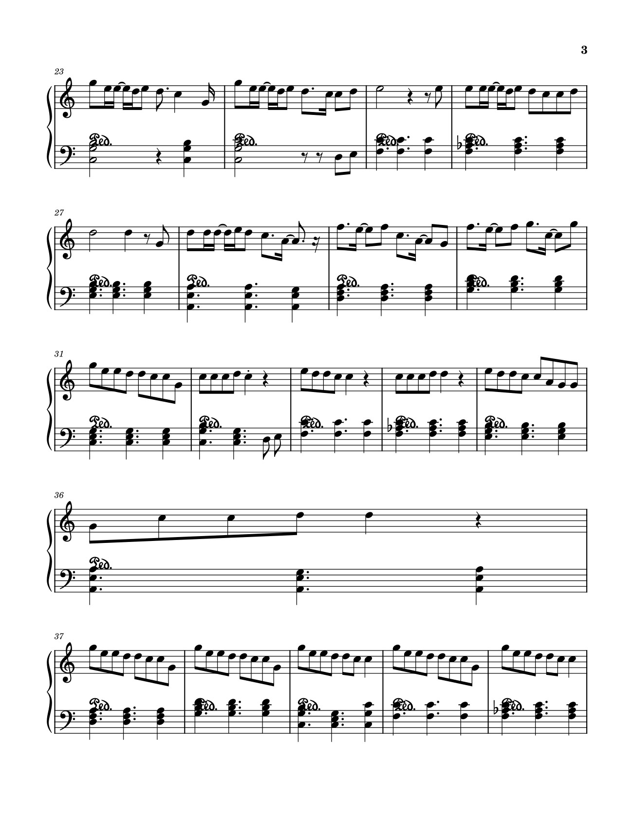 Page 3 of the piano sheet music PDF – MUỘN RỒI MÀ SAO CÒN - SƠN TÙNG M-TP Sheet Piano by Petun2502