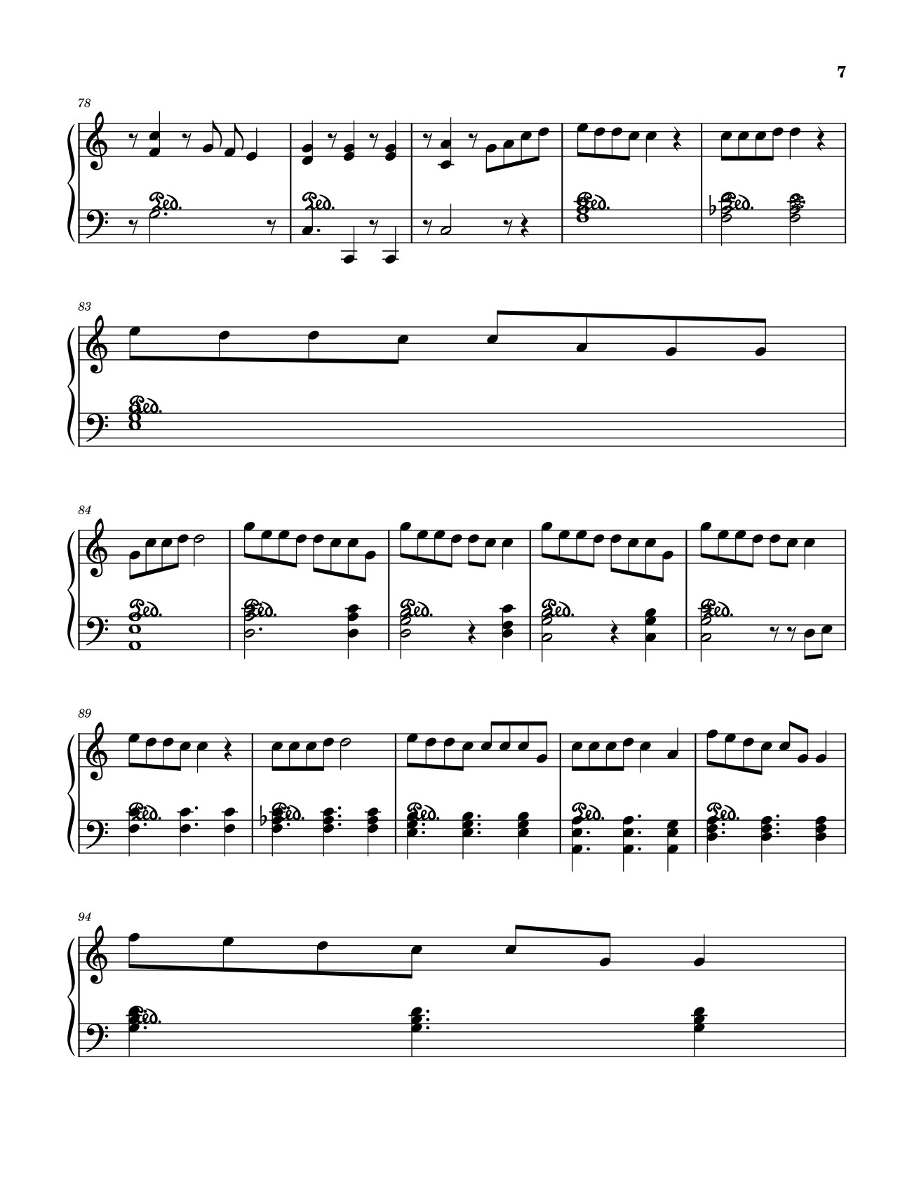 Page 7 of the piano sheet music PDF – MUỘN RỒI MÀ SAO CÒN - SƠN TÙNG M-TP Sheet Piano by Petun2502