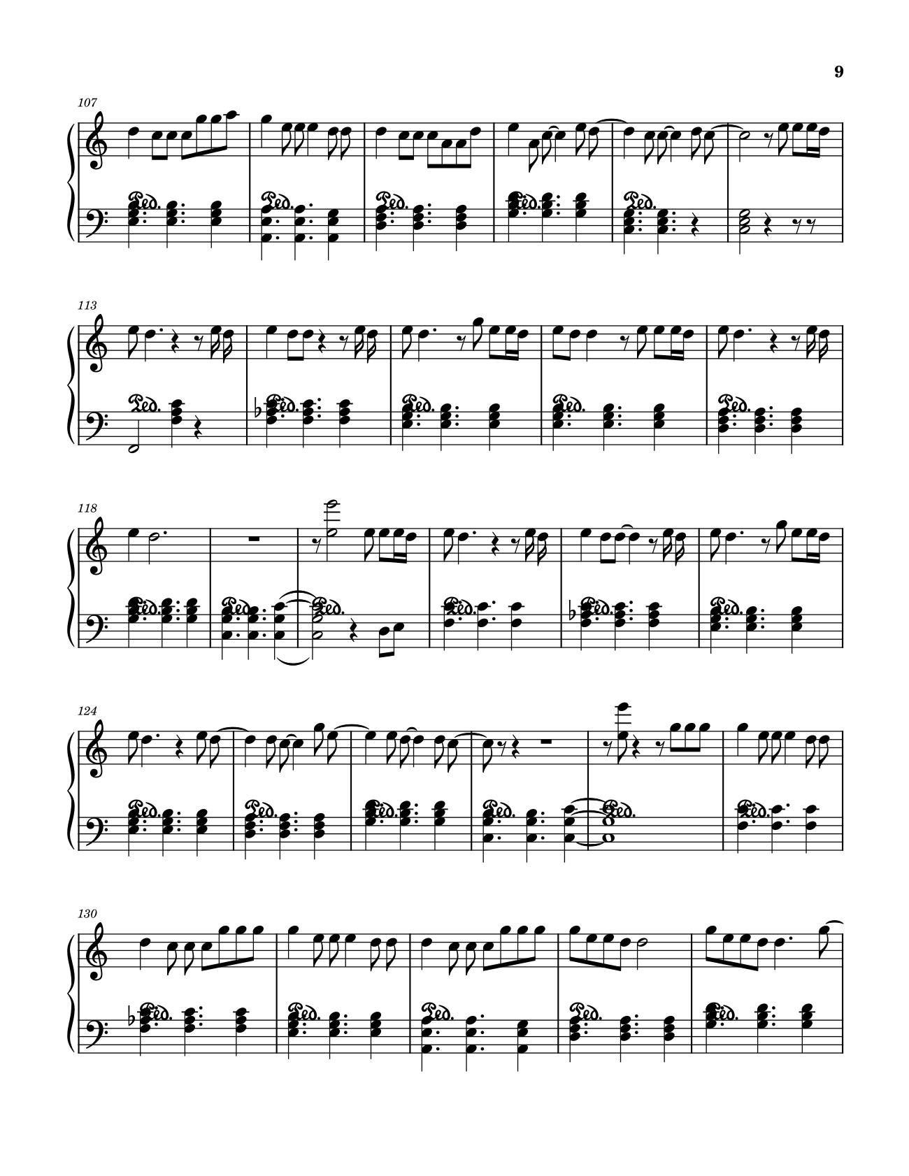 Page 9 of the piano sheet music PDF – MUỘN RỒI MÀ SAO CÒN - SƠN TÙNG M-TP Sheet Piano by Petun2502