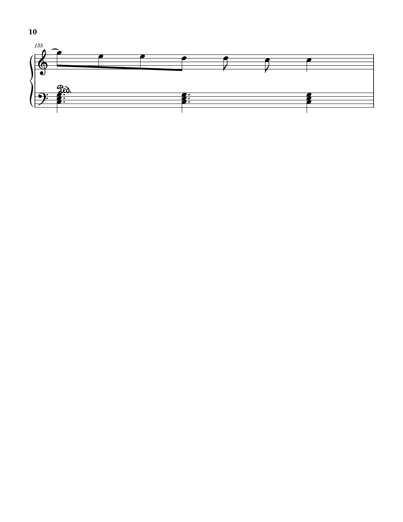 Page 10 of the piano sheet music PDF – MUỘN RỒI MÀ SAO CÒN - SƠN TÙNG M-TP Sheet Piano by Petun2502