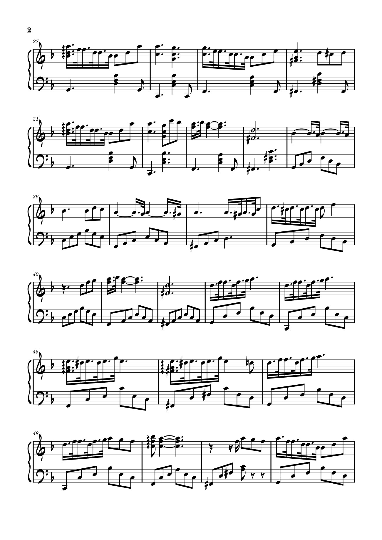 Page 2 of the piano sheet music PDF – Only – Lee hi Sheet Piano by Lul i just use this
