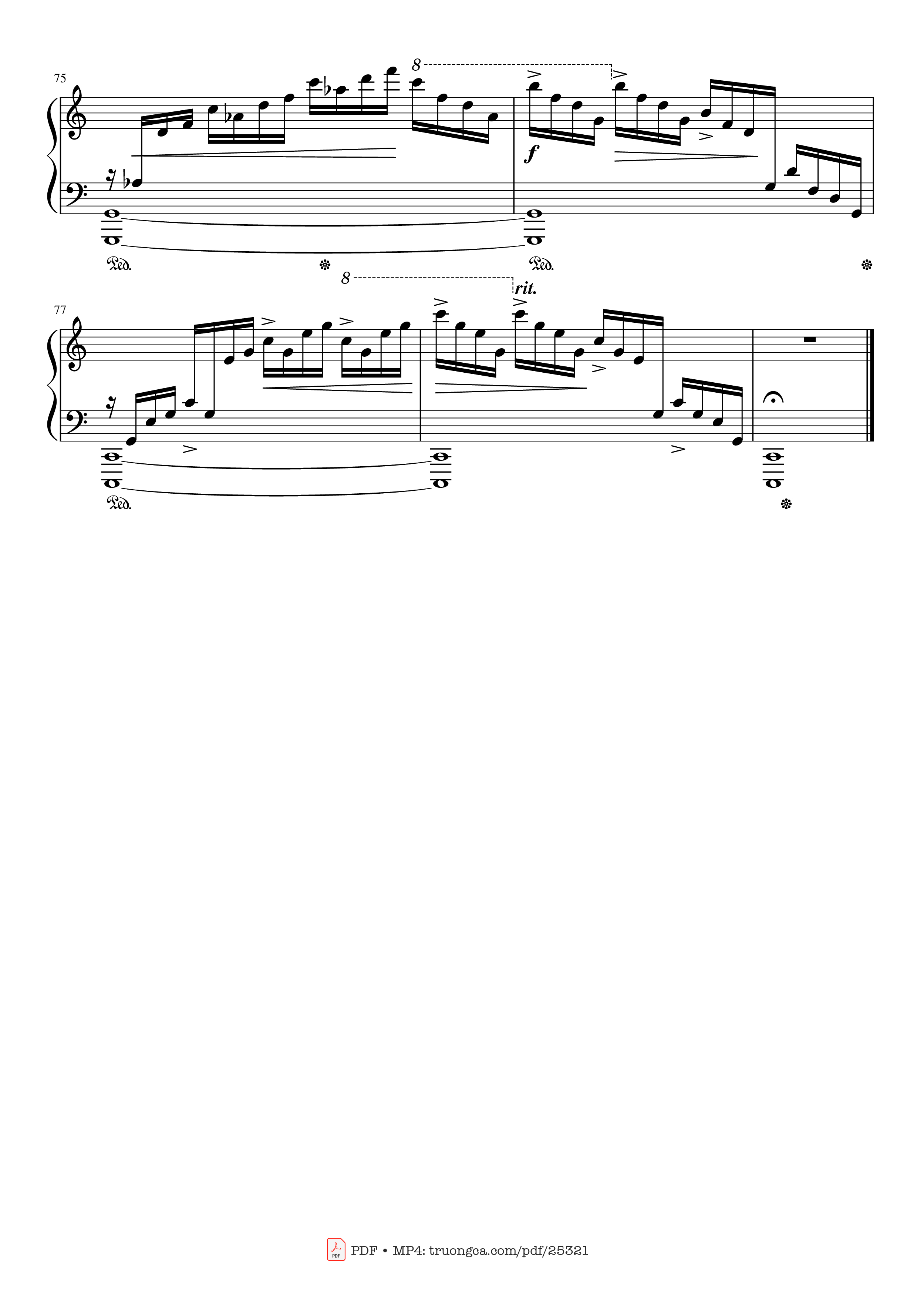 Page 9 of the piano sheet music PDF Piano – Etude op.10 no.1 (Waterfall) Chopin by Chopin