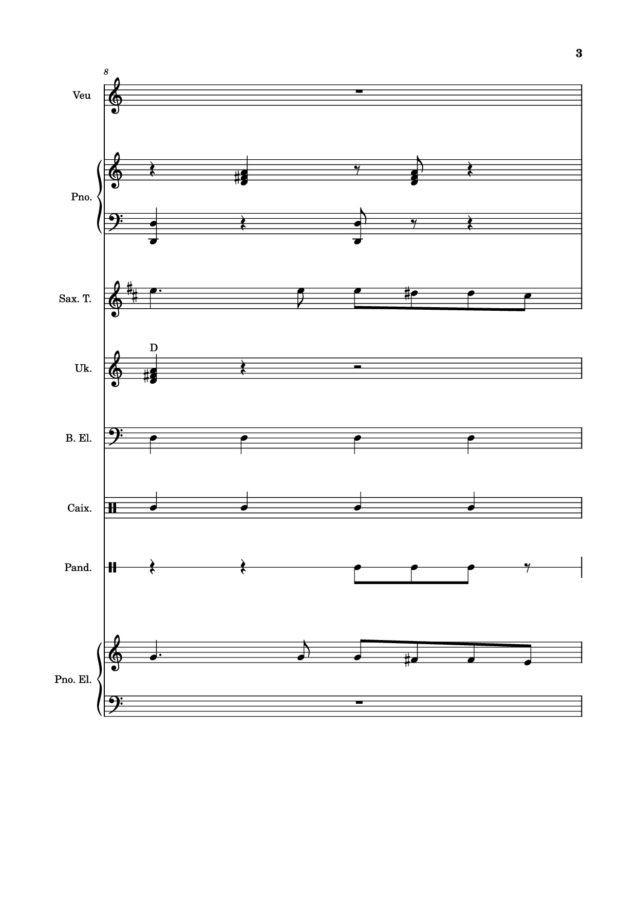 Page 3 of the piano sheet music PDF Piano – I Can