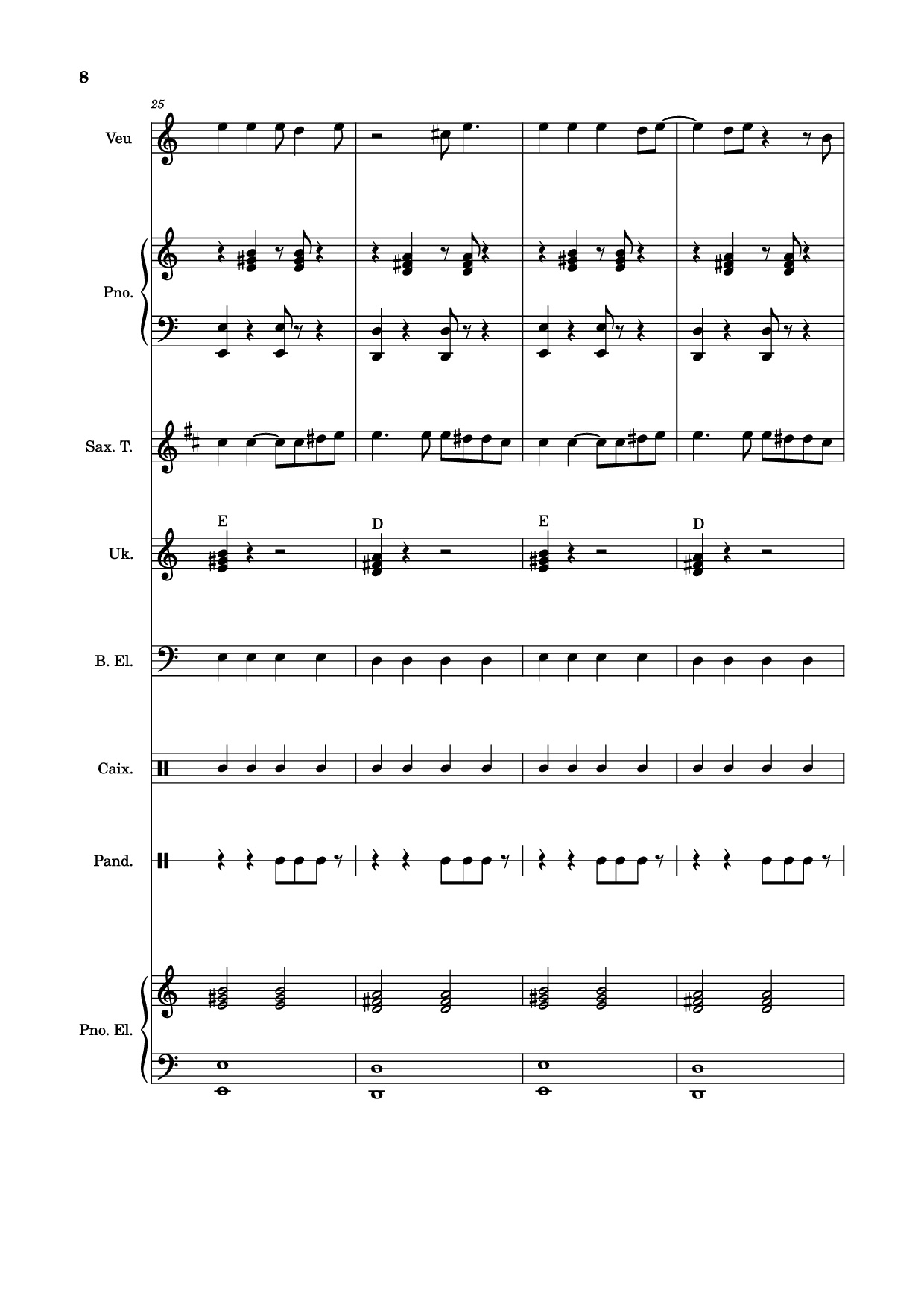 Page 8 of the piano sheet music PDF Piano – I Can