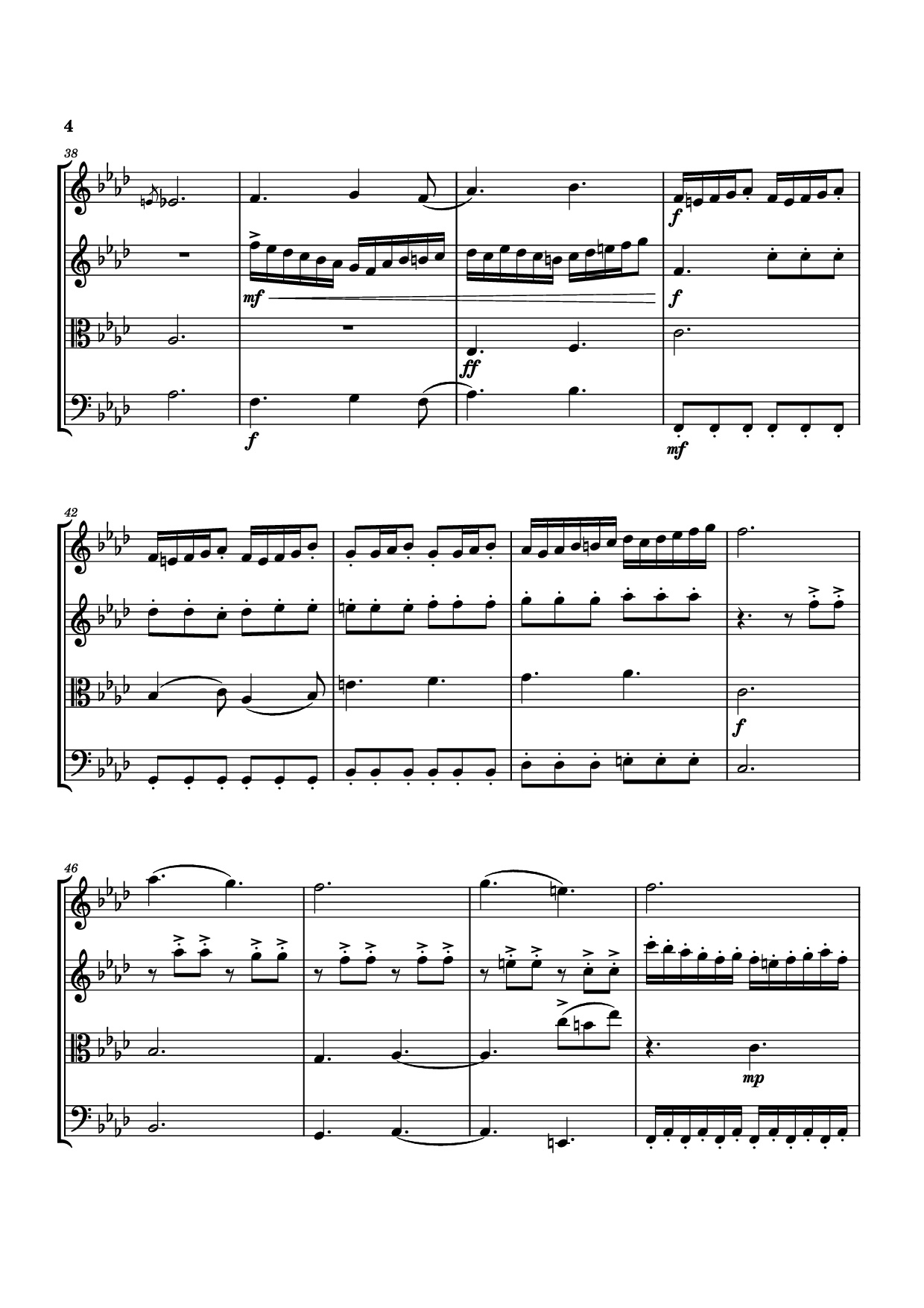 Page 4 of the piano sheet music PDF – The Twin Moon Knight Violin by Composer: Tai Tomisawa