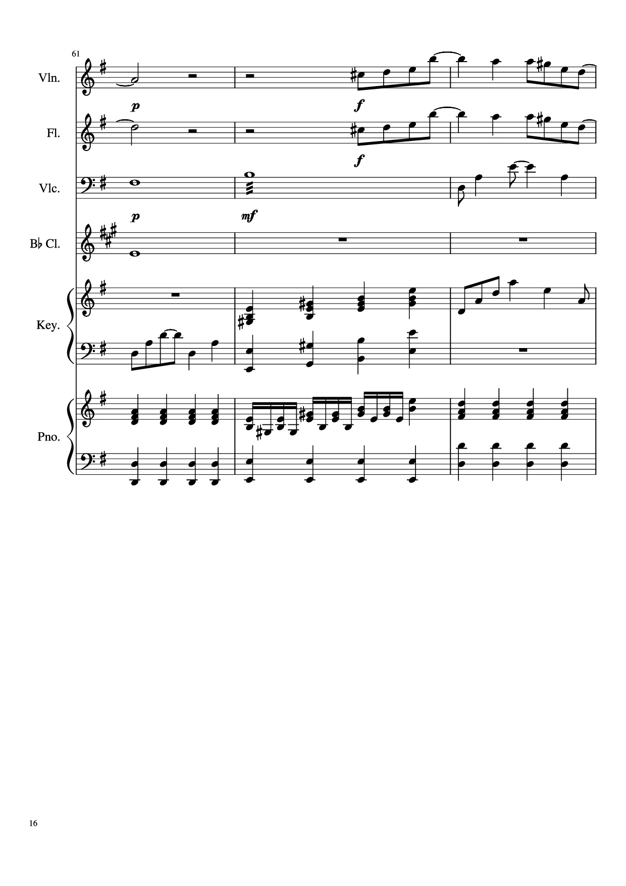 Page 16 of the piano sheet music PDF Piano – Payphone Piano by Undefined