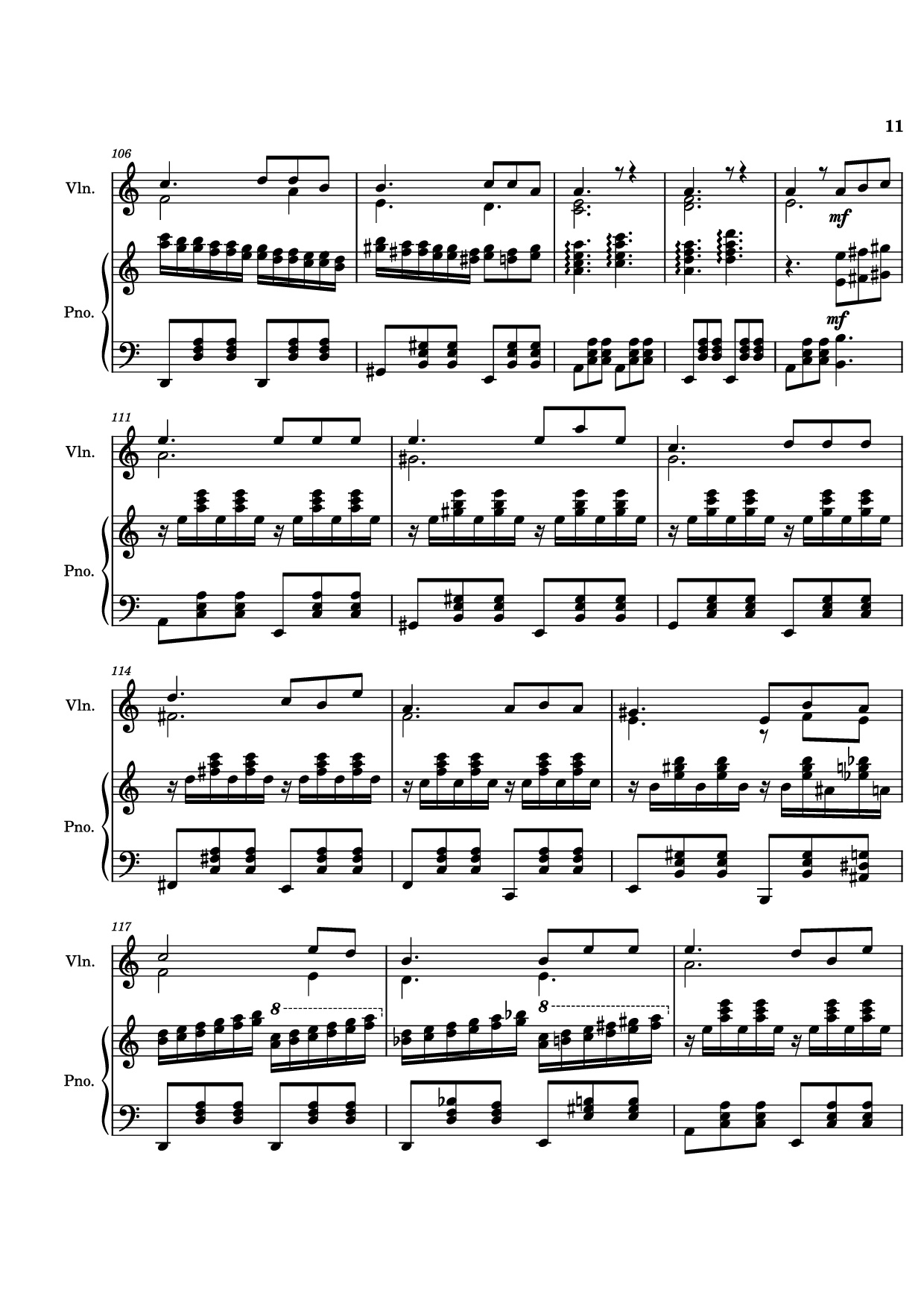Page 11 of the piano sheet music PDF Piano – TUOI DA BUON - covered Piano by Bach N Tran