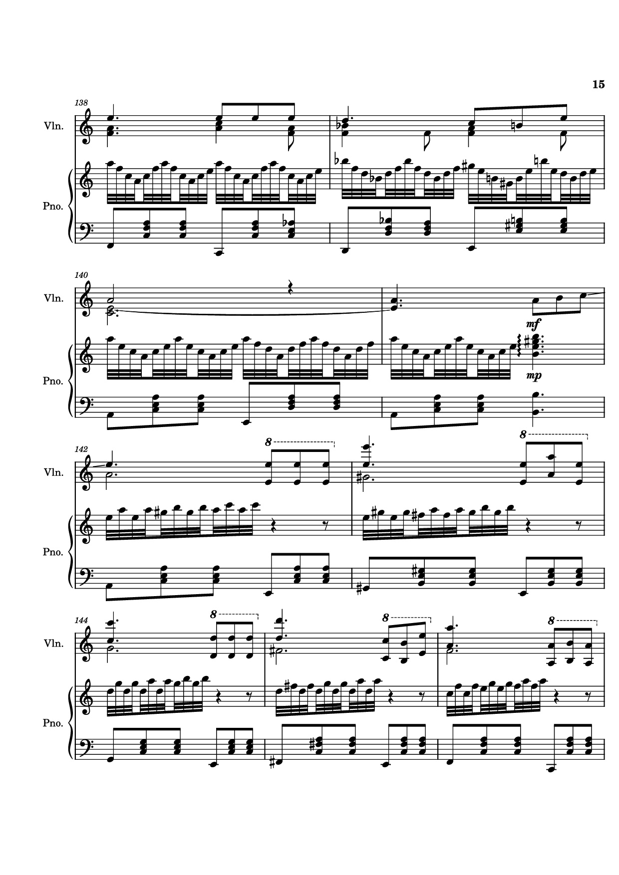 Page 15 of the piano sheet music PDF Piano – TUOI DA BUON - covered Piano by Bach N Tran