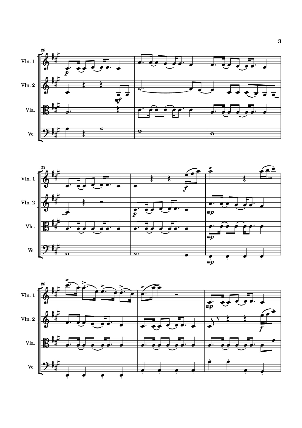 Page 3 of the piano sheet music PDF – What About Us Violin by Pink