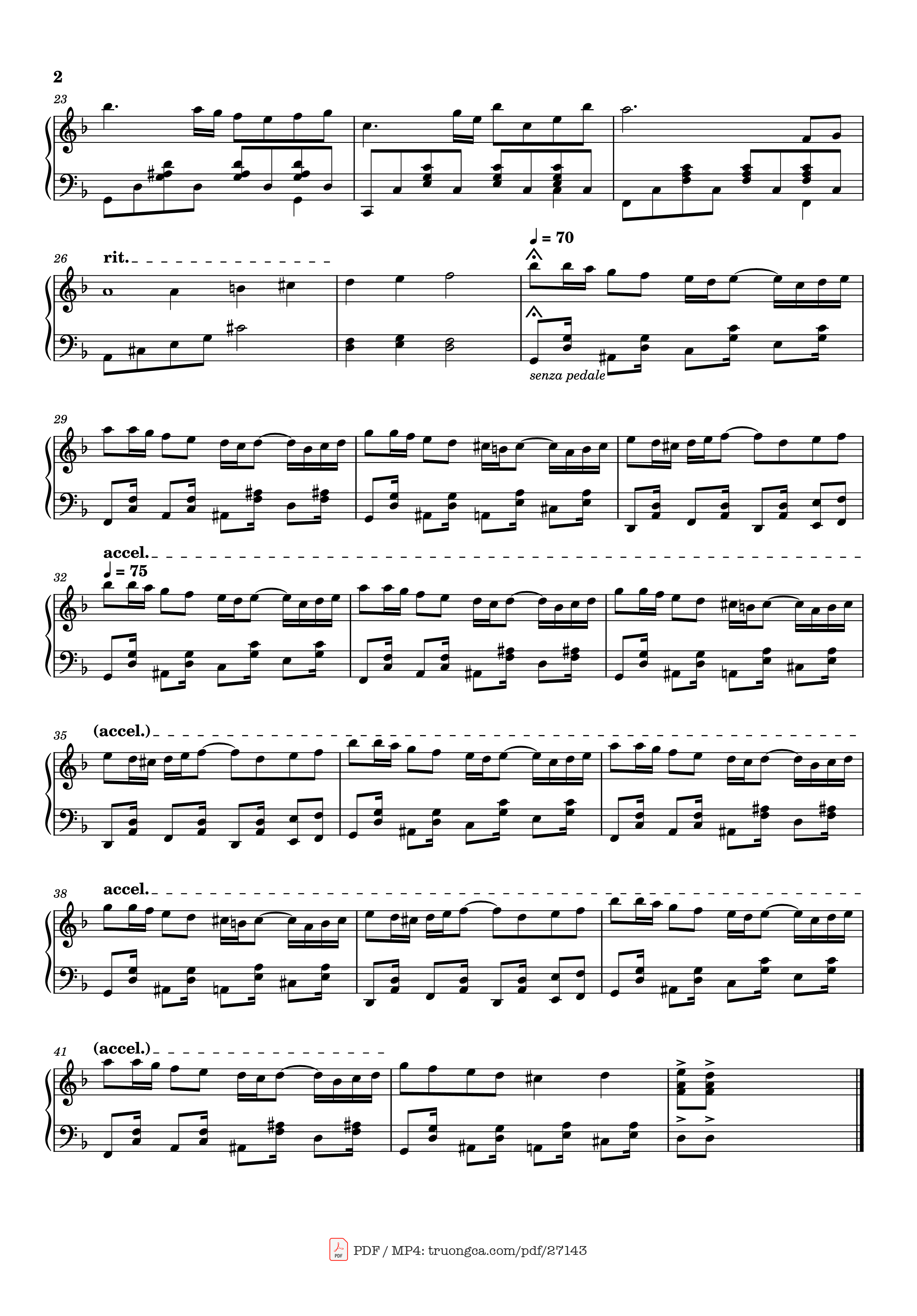 Page 2 of the piano sheet music PDF Piano – La Maritza Piano by Composer: Jean Renard