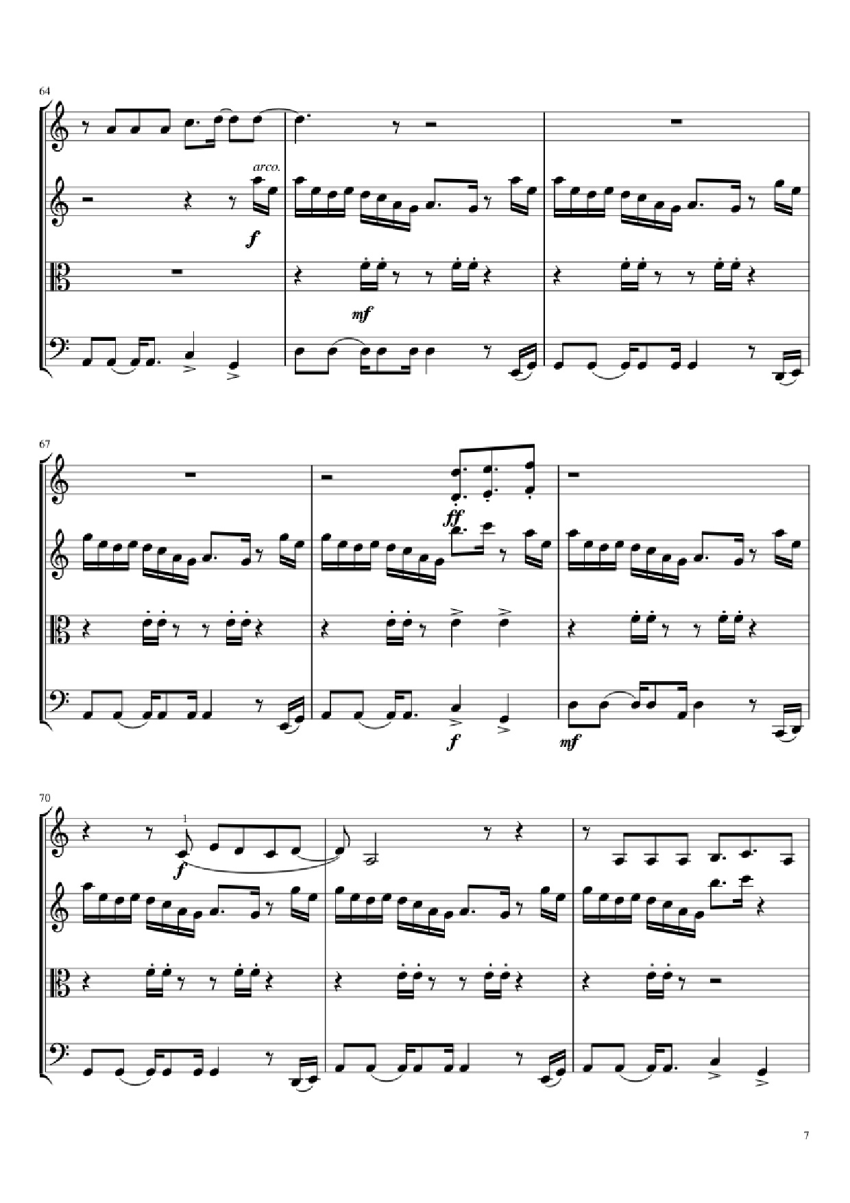 Page 7 of the piano sheet music PDF – Adventure of a Lifetime Violin by Comp. Coldplay