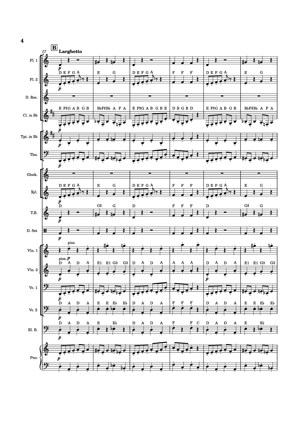 Page 4 of the piano sheet music PDF Piano – In the Hall of the Mountain King Piano by Eduard Grieg