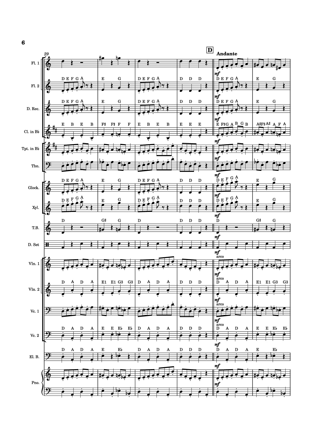 Page 6 of the piano sheet music PDF Piano – In the Hall of the Mountain King Piano by Eduard Grieg