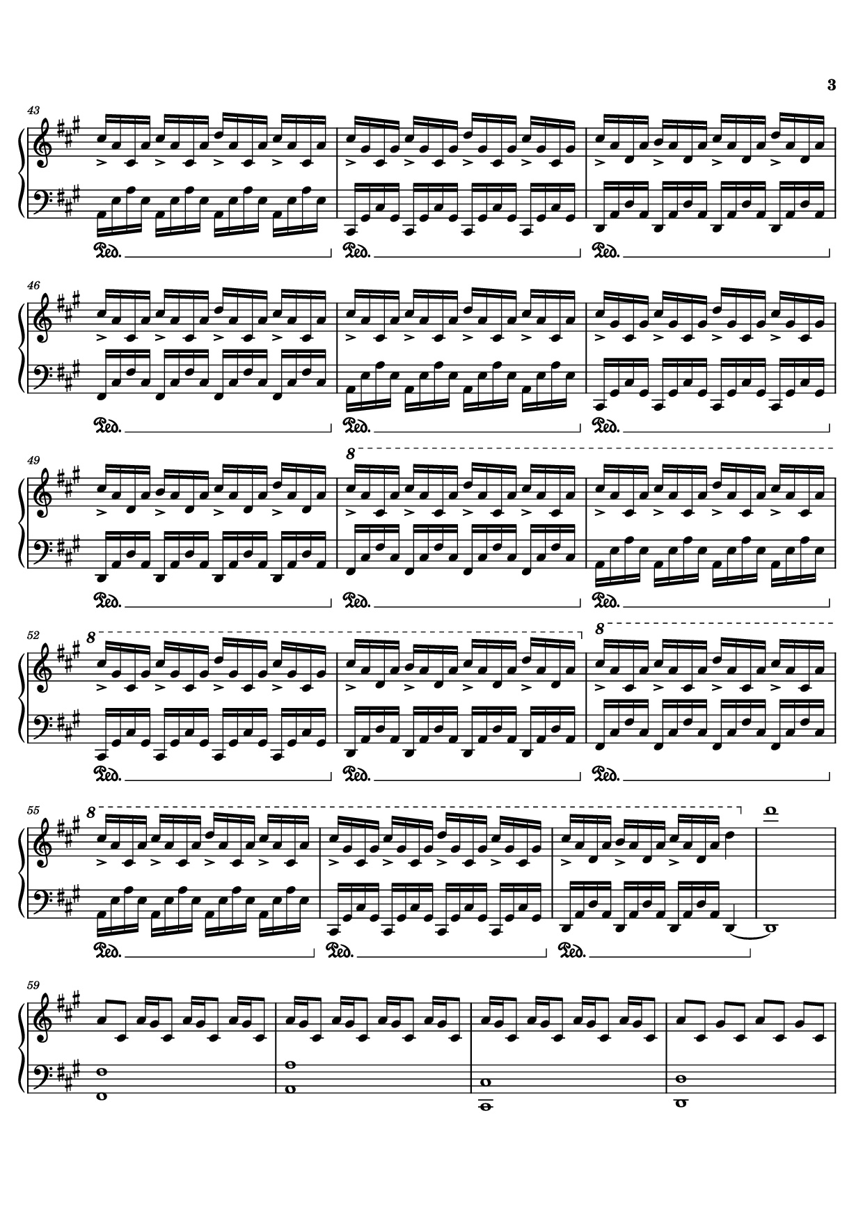 Page 3 of the piano sheet music PDF Piano – experience Piano by Undefined