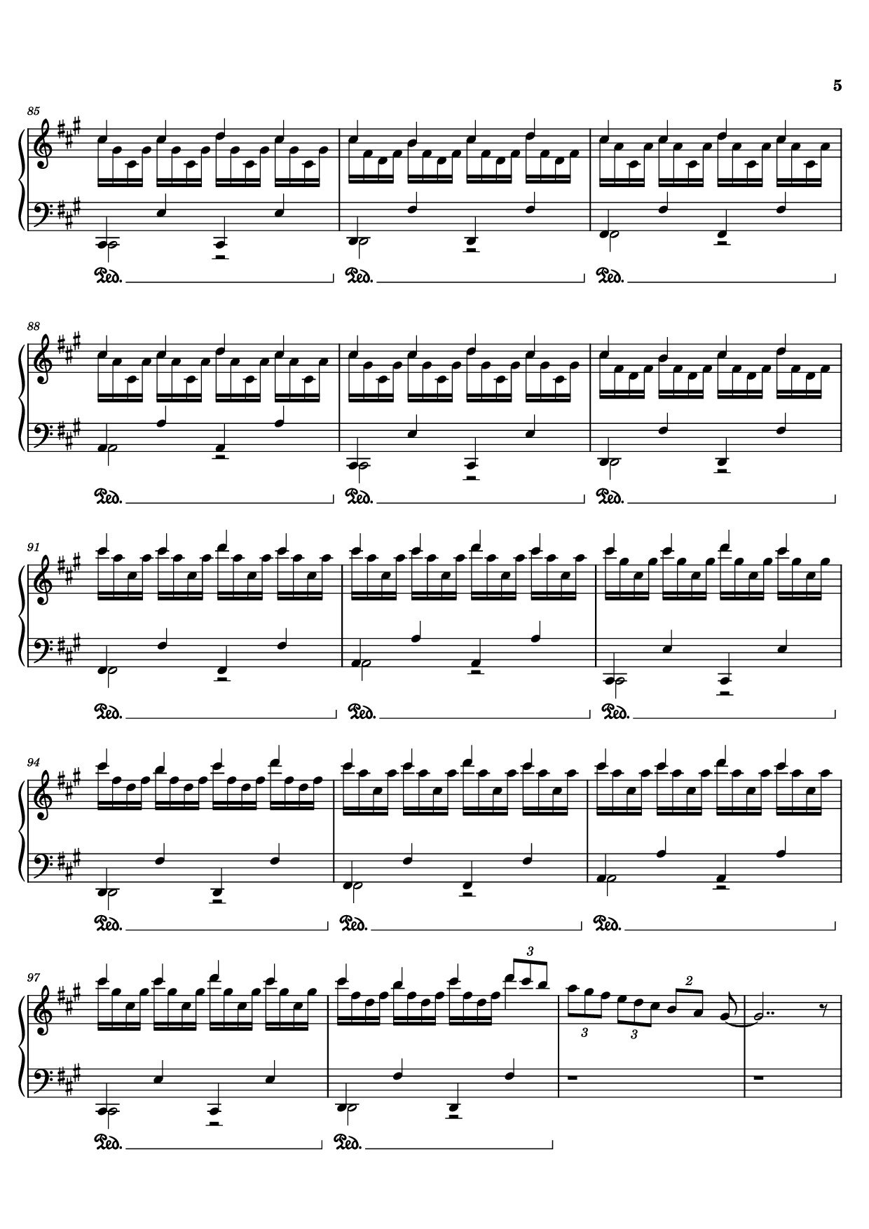 Page 5 of the piano sheet music PDF Piano – experience Piano by Undefined