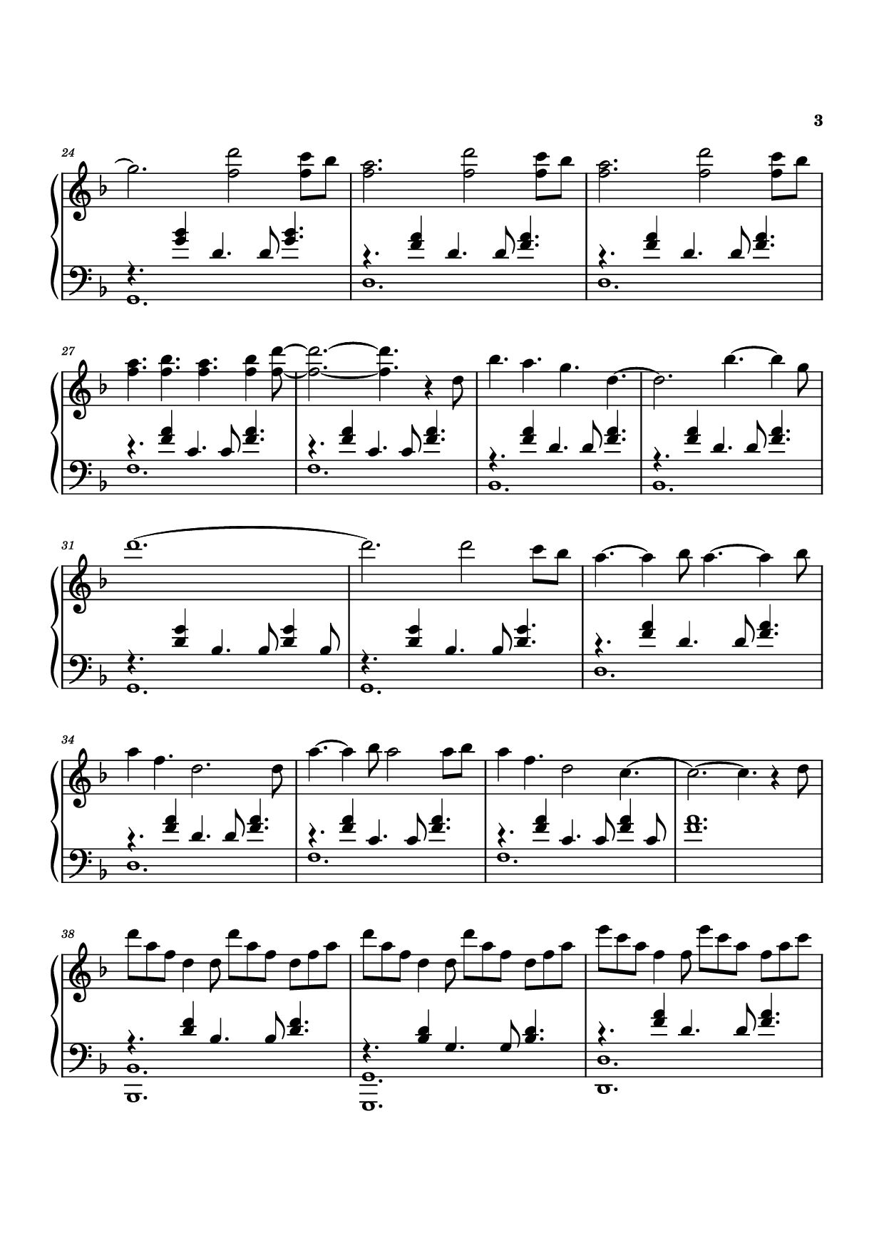 Page 3 of the piano sheet music PDF Piano – Idea 9 Piano by Gibran Alcocer
