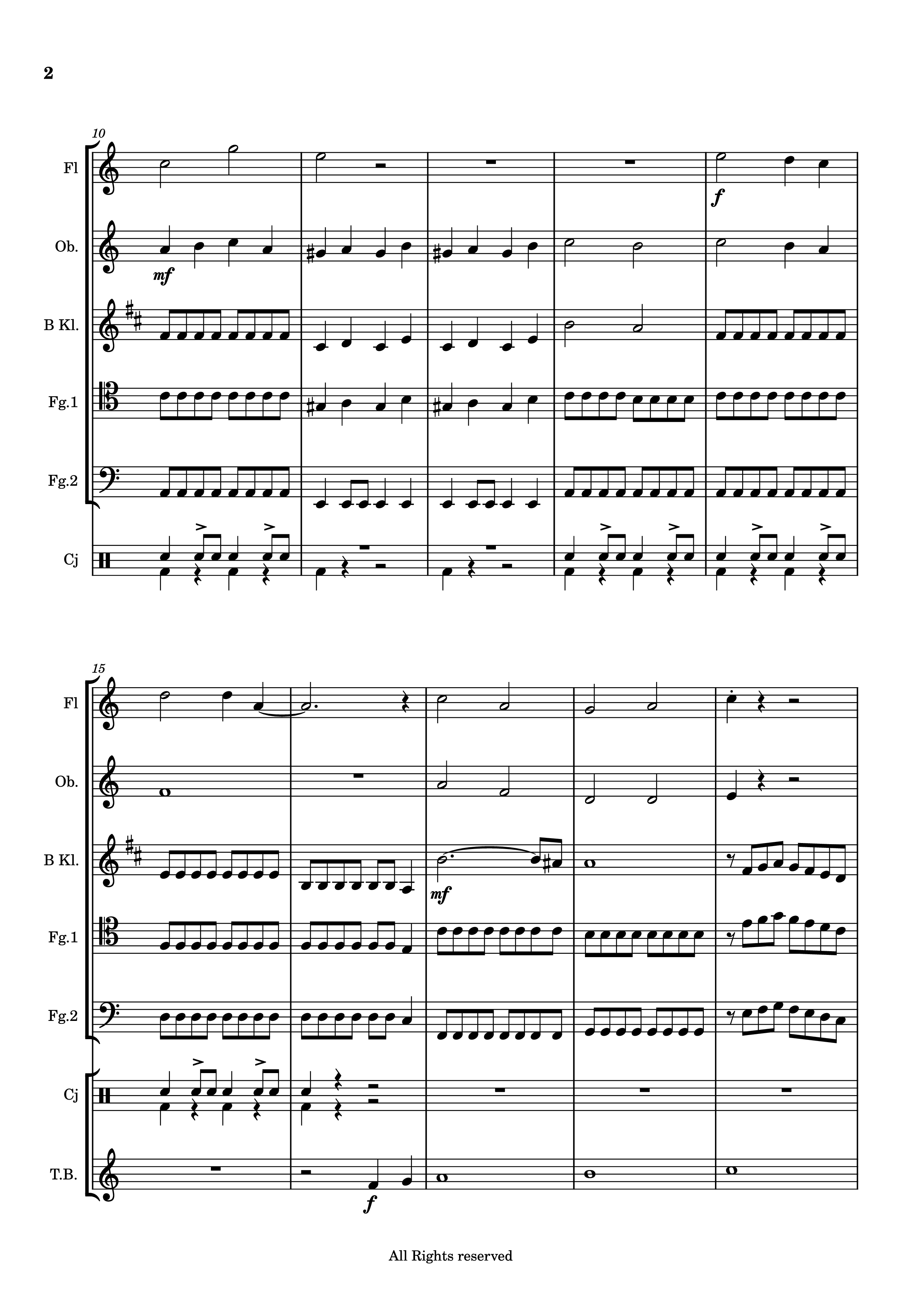 Page 2 of the piano sheet music PDF – When I get older Violin by John Lennon