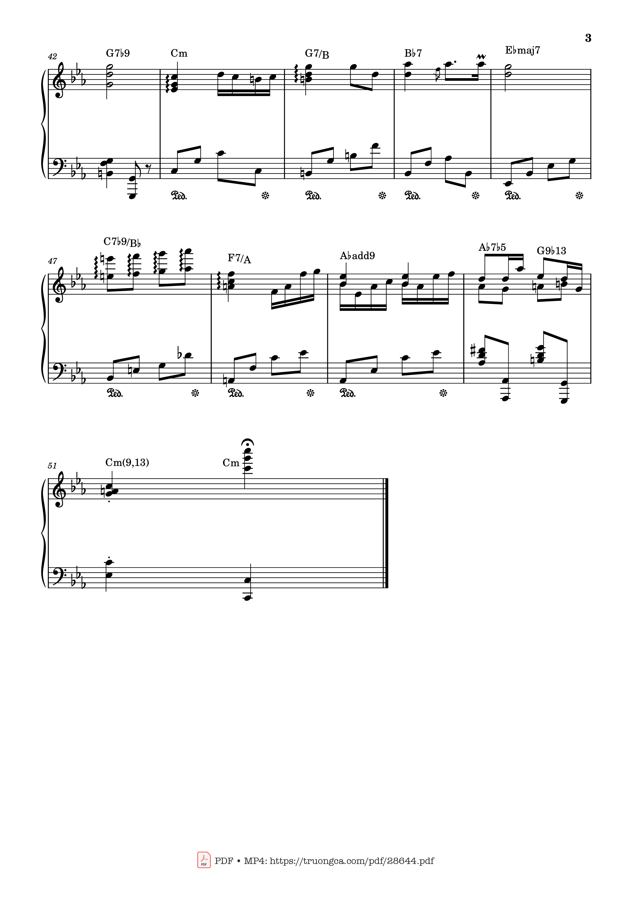 Page 3 of the piano sheet music PDF Piano – Twinkle Twinkle Little Star by Jane Taylor