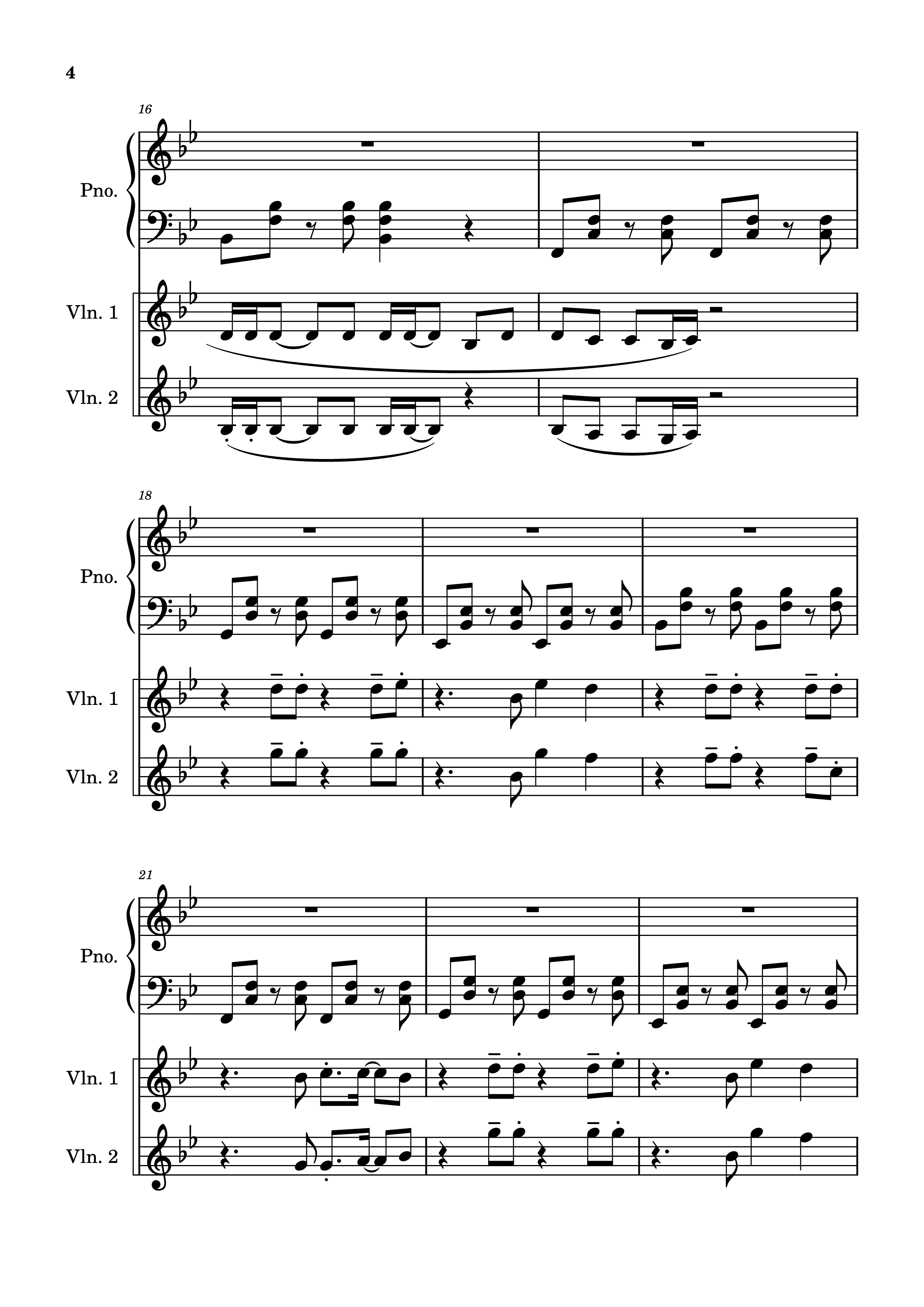 Page 4 of the piano sheet music PDF Piano – Carry You Home Piano by Arranged by Madeline Stratford