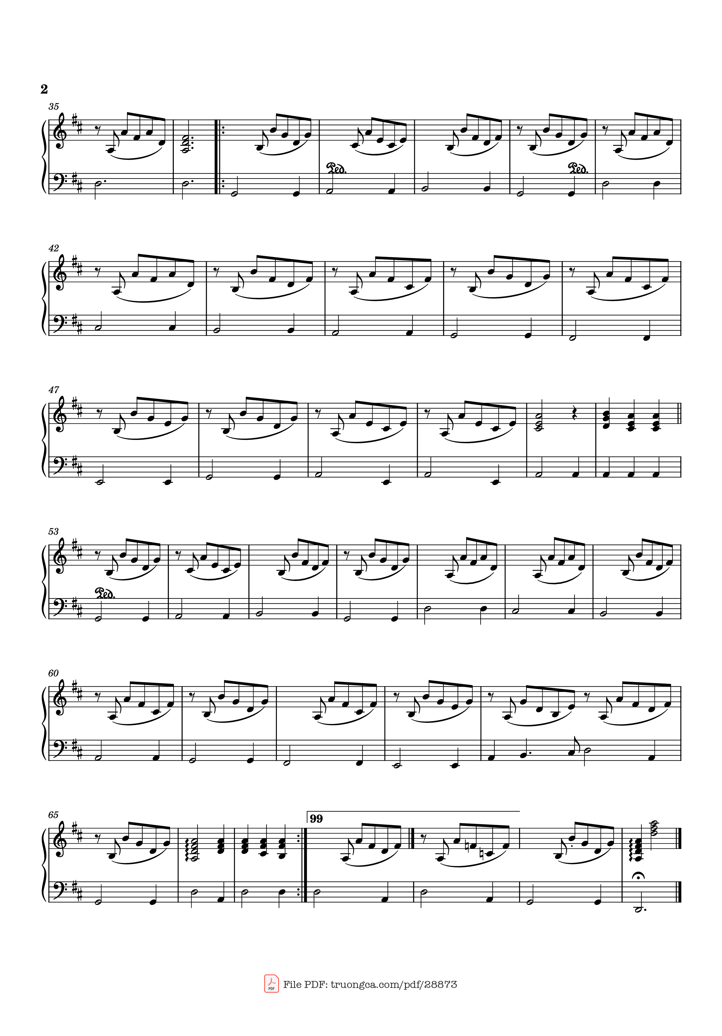 Page 2 of the piano sheet music PDF Piano – score-cd37aa1ce412023e2be9393da3da6624 Piano by Undefined