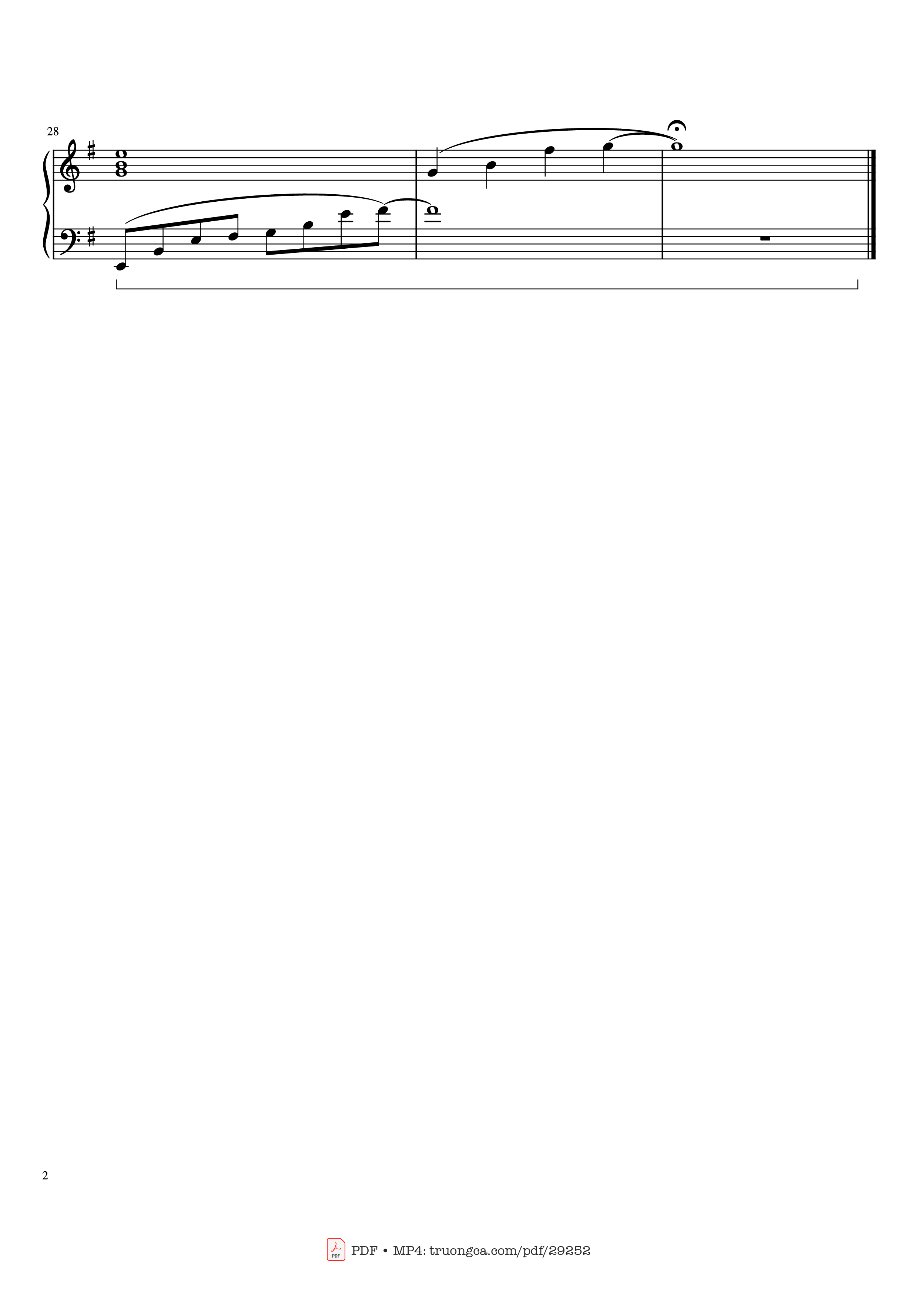 Page 2 of the piano sheet music PDF Piano – Remember Sadness Piano by Saint Seiya