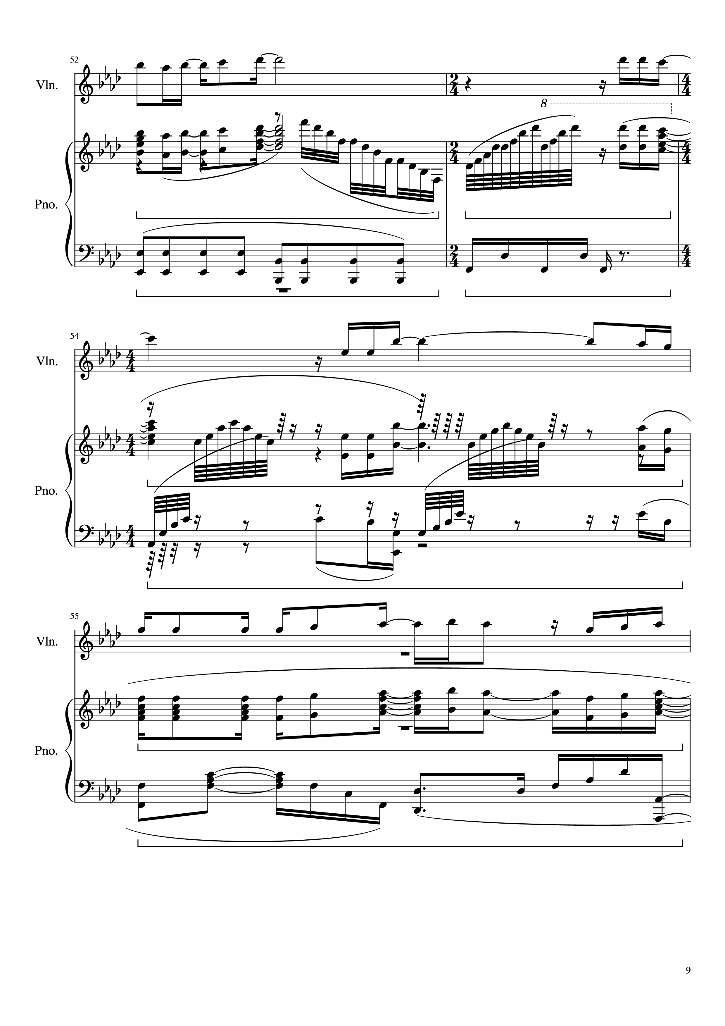 Page 9 of the piano sheet music PDF Piano – Let It Go (Disney