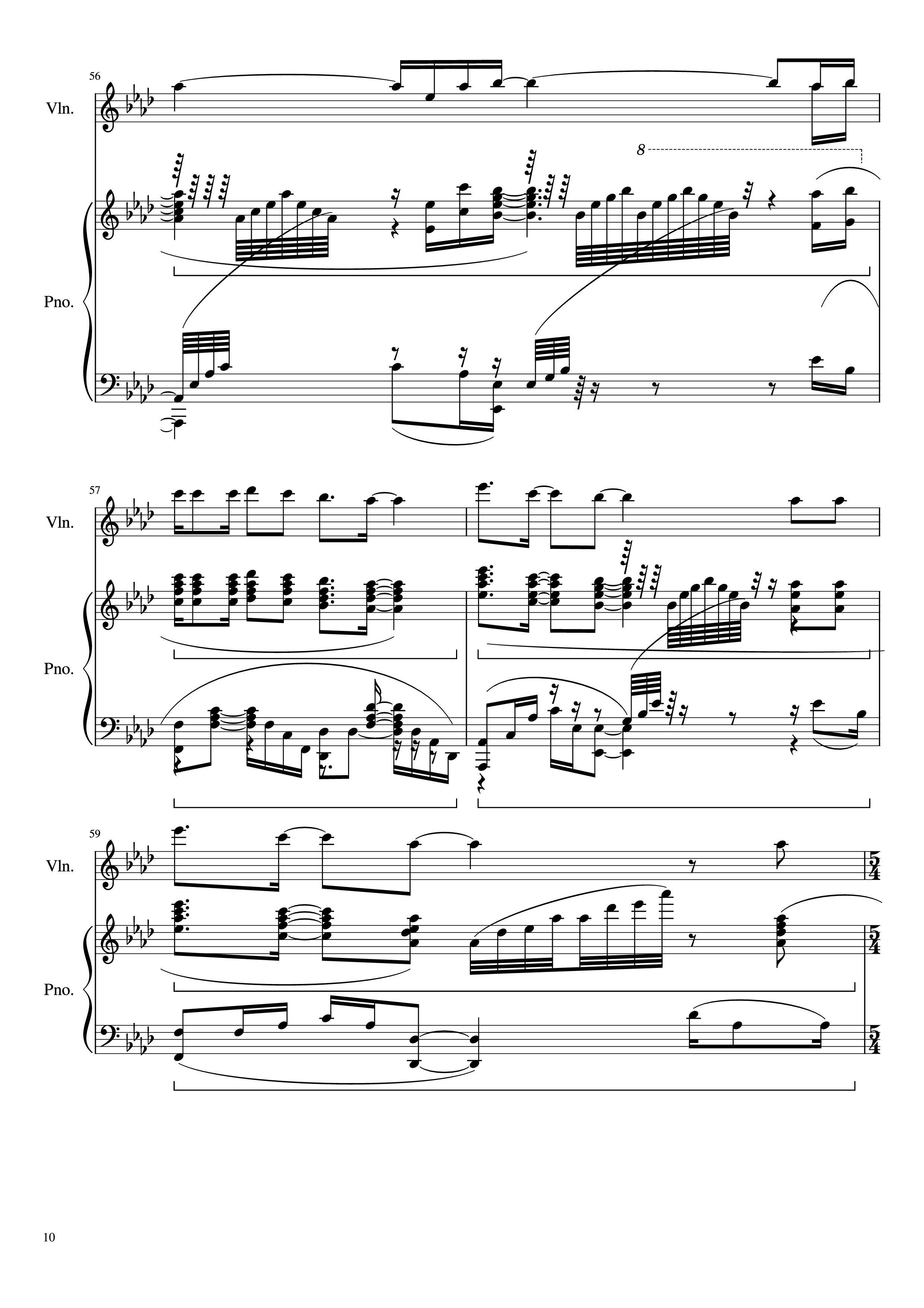 Page 10 of the piano sheet music PDF Piano – Let It Go (Disney