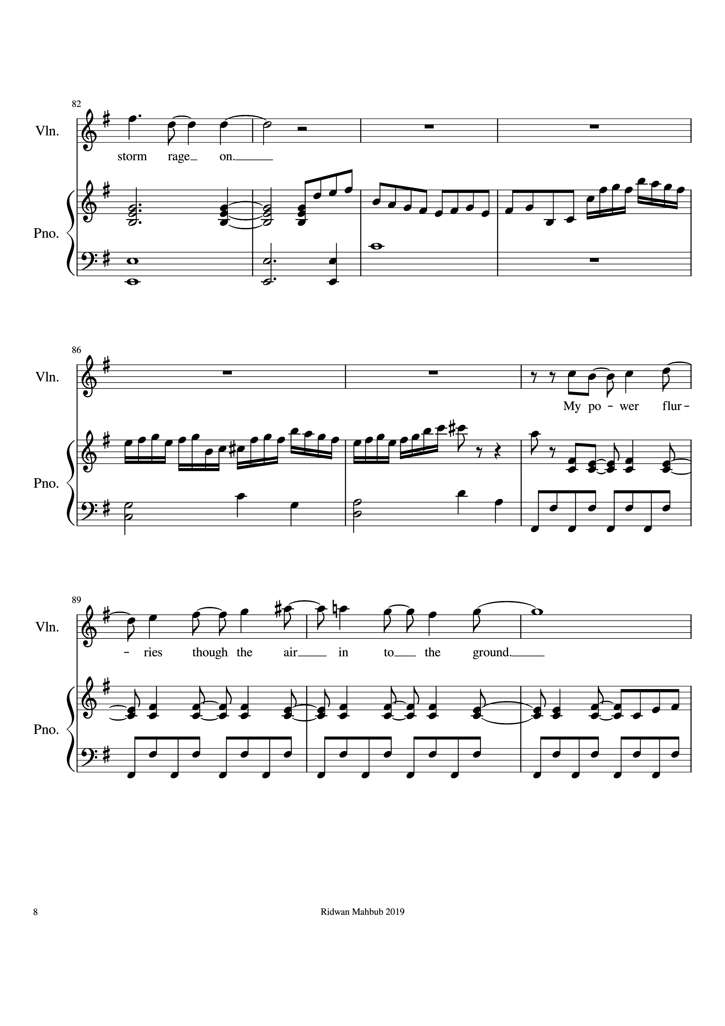 Page 8 of the piano sheet music PDF Piano – Let It Go Piano by Bobby Lopez