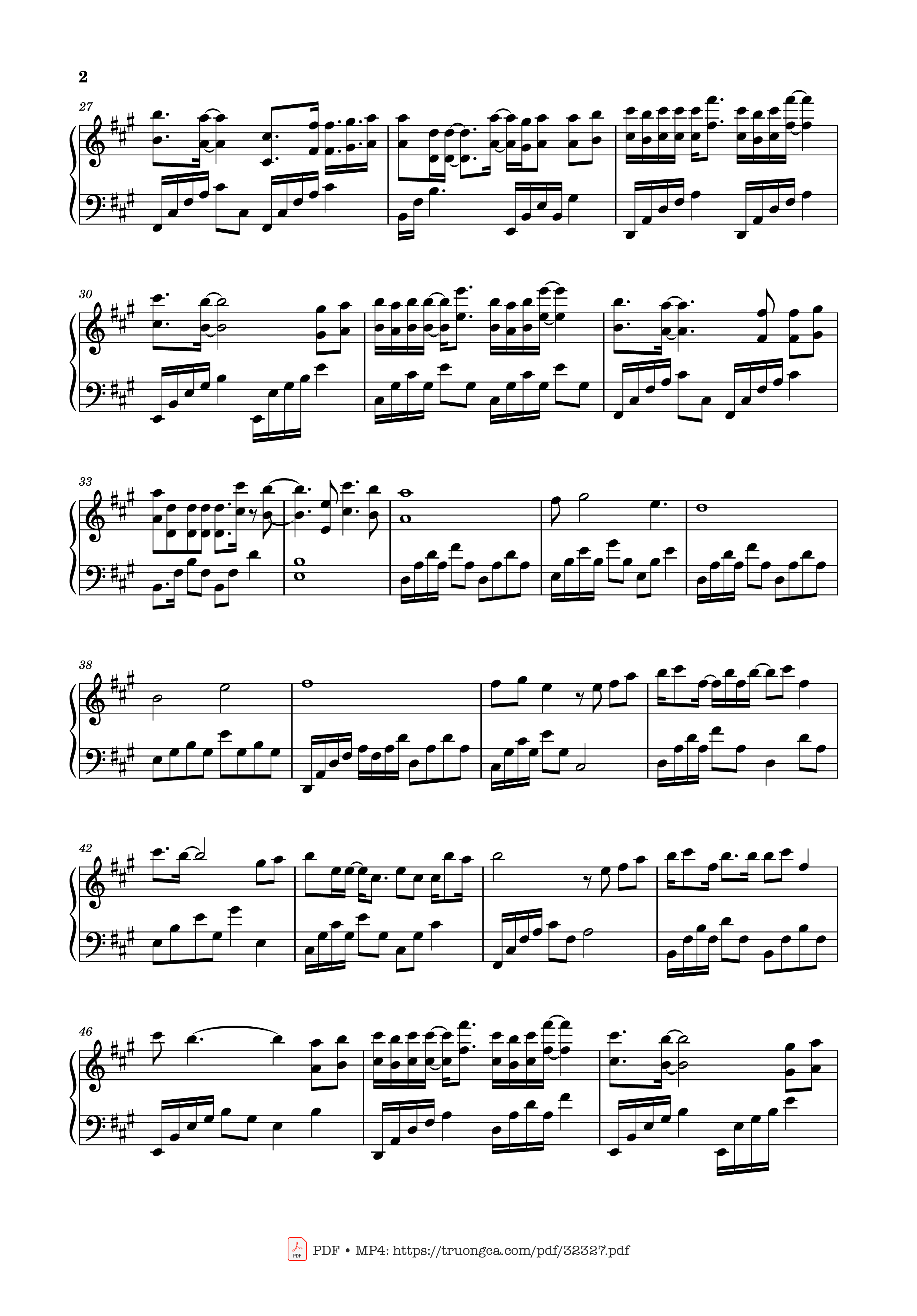 Page 2 of the piano sheet music PDF Piano – 这么久没见 Piano by 薛之謙