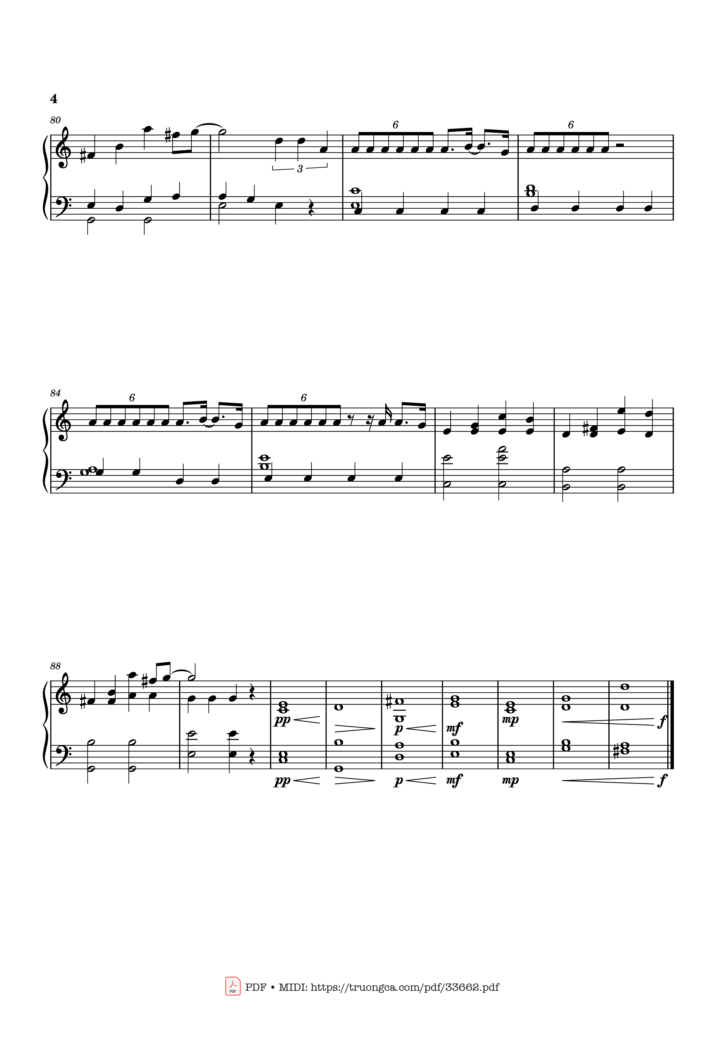 Page 4 of the piano sheet music PDF Piano – Golden Kpop Demon Hunters Piano by Arranged by Txantoni