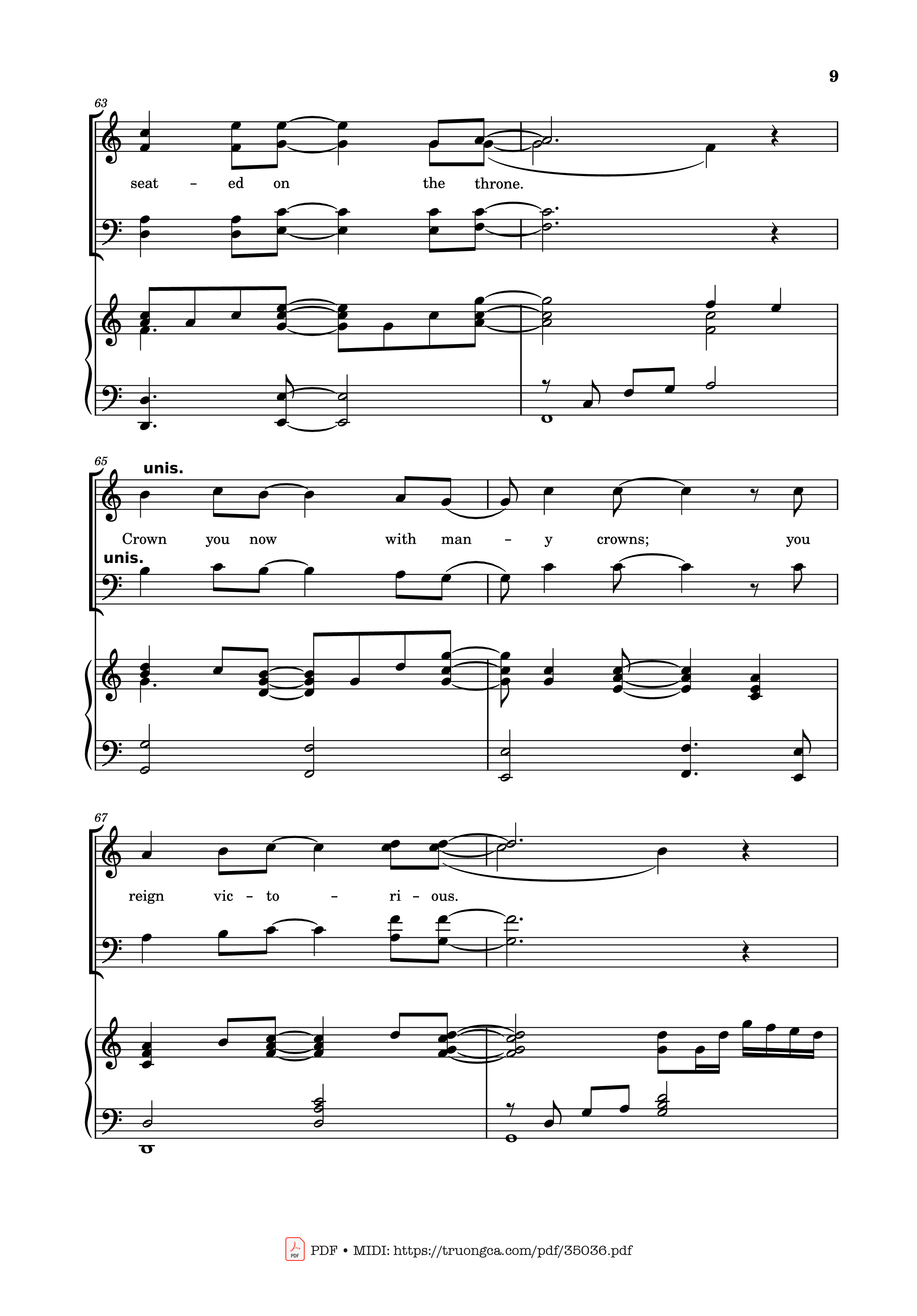Page 9 of the piano sheet music PDF Piano – Worthy is the Lamb Piano by DARLENE ZSCHECH