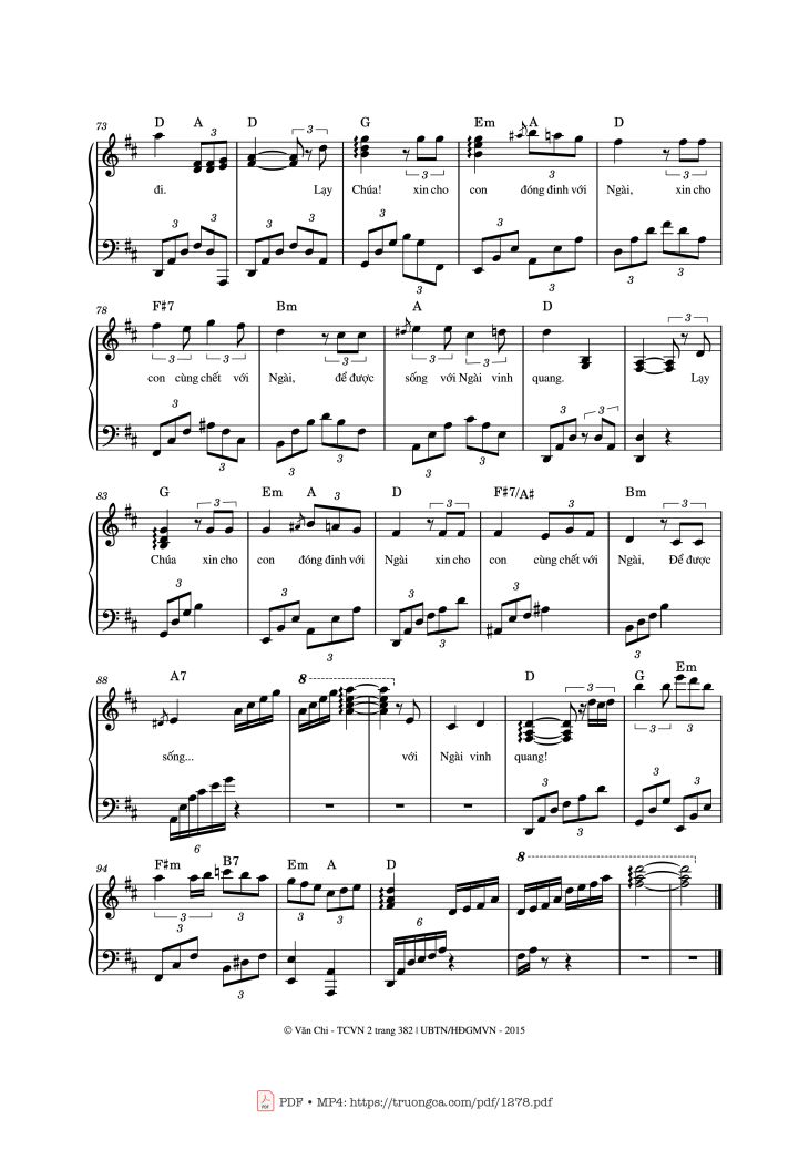 Lạy Chúa, con đường nào Chúa đã đi qua, Trang 4