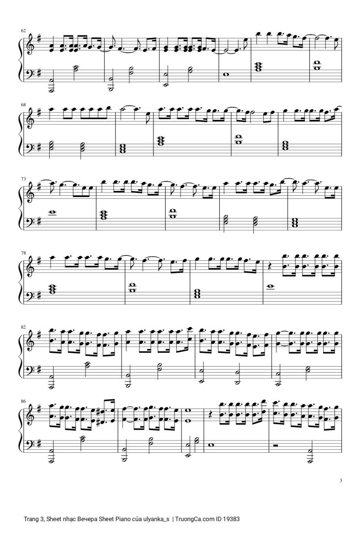 Key G trưởng E thứ, Trang 3