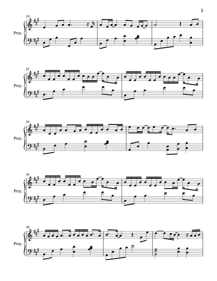 Page 3 of the piano sheet music PDF – Lời Tạm Biệt Chưa Nói Sheet Piano by Bastet-Cehmet