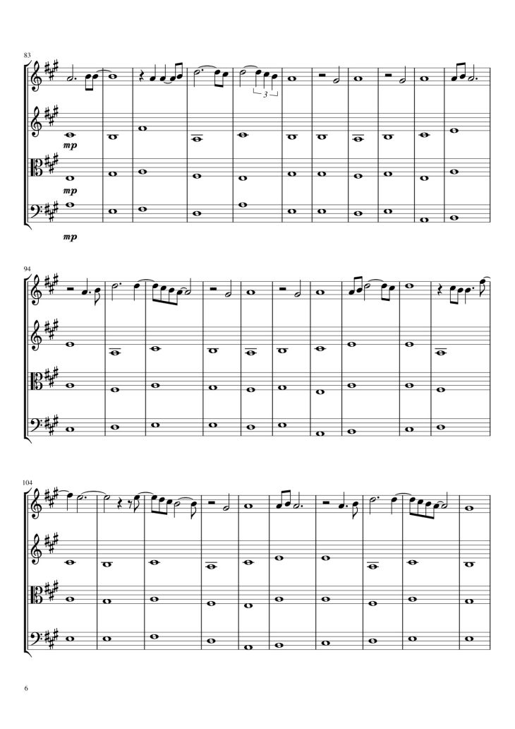 Page 6 of the piano sheet music PDF – Gladiator (The Battle / Now We Are Free) Sheet Violin by Mira
