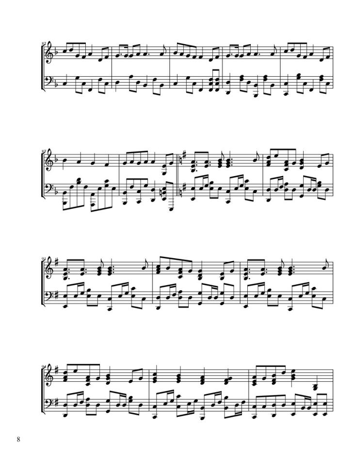 Page 8 of the piano sheet music PDF – Senbonzakura Sheet Piano by ThVocaloid21 -5-