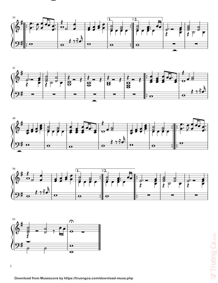 Page 2 of the piano sheet music PDF – Mystery of Love Sheet Piano by Sophiejoslin1