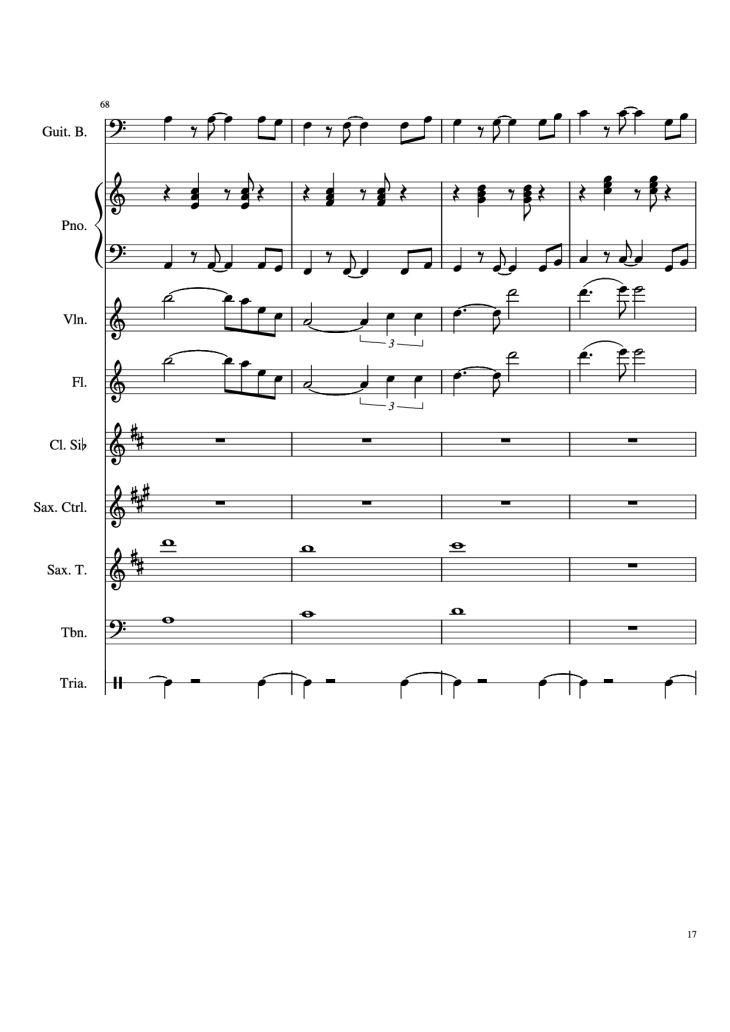 Page 17 of the piano sheet music PDF – Stand By Me Piano & Violin by Ben E King
