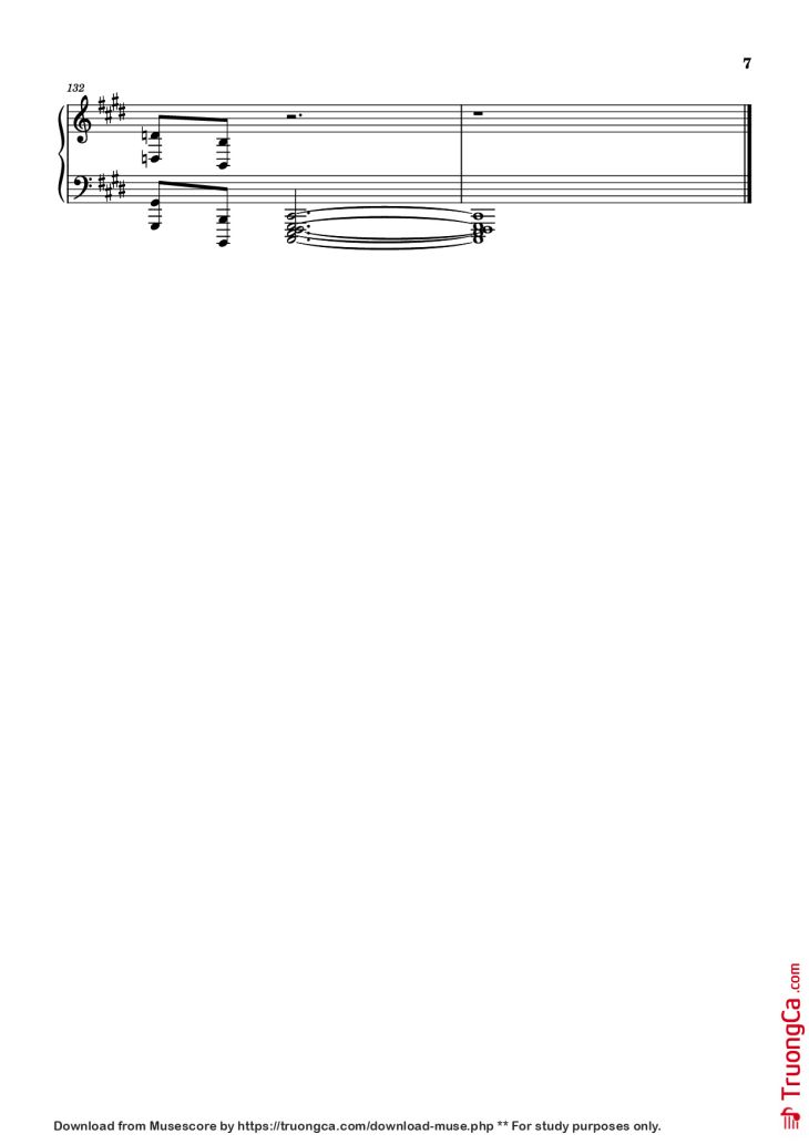 Page 7 of the piano sheet music PDF Piano – Miragecoordinator Piano by Arranged by Aero