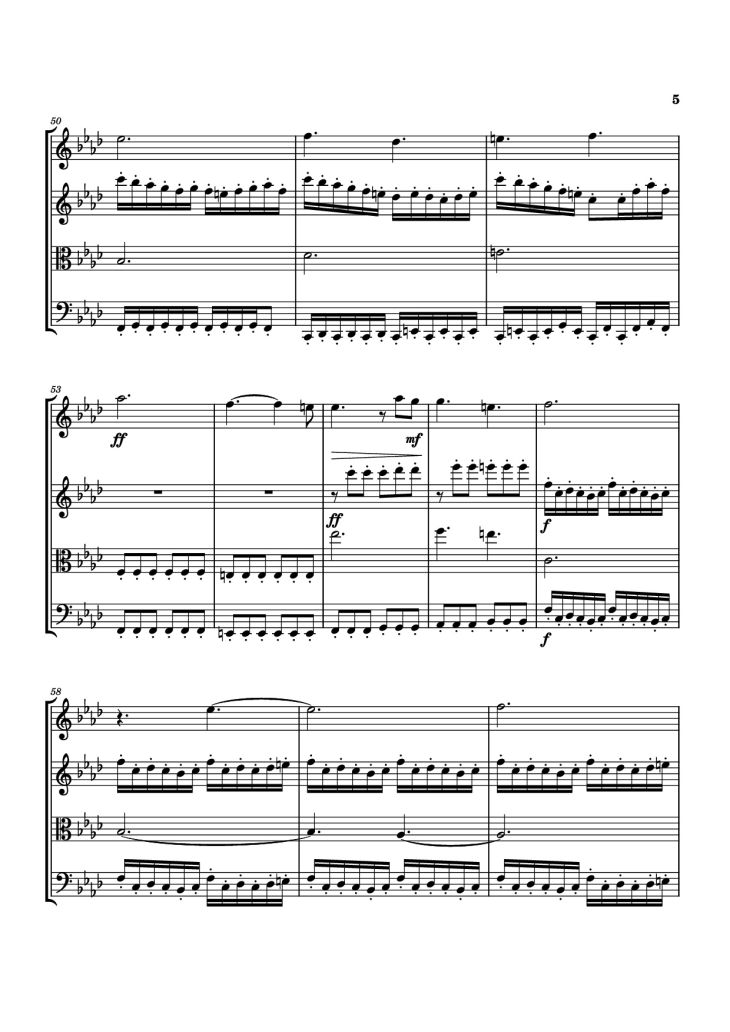 Page 5 of the piano sheet music PDF – The Twin Moon Knight Violin by Composer: Tai Tomisawa