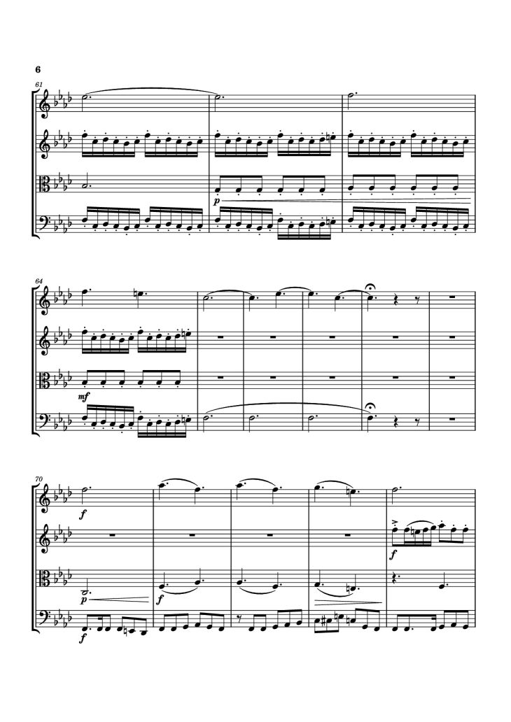 Page 6 of the piano sheet music PDF – The Twin Moon Knight Violin by Composer: Tai Tomisawa