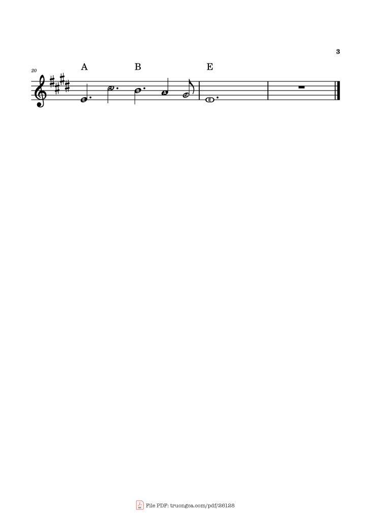 Page 3 of the piano sheet music PDF Piano – Blue - Yung Kai by Athul C Arun