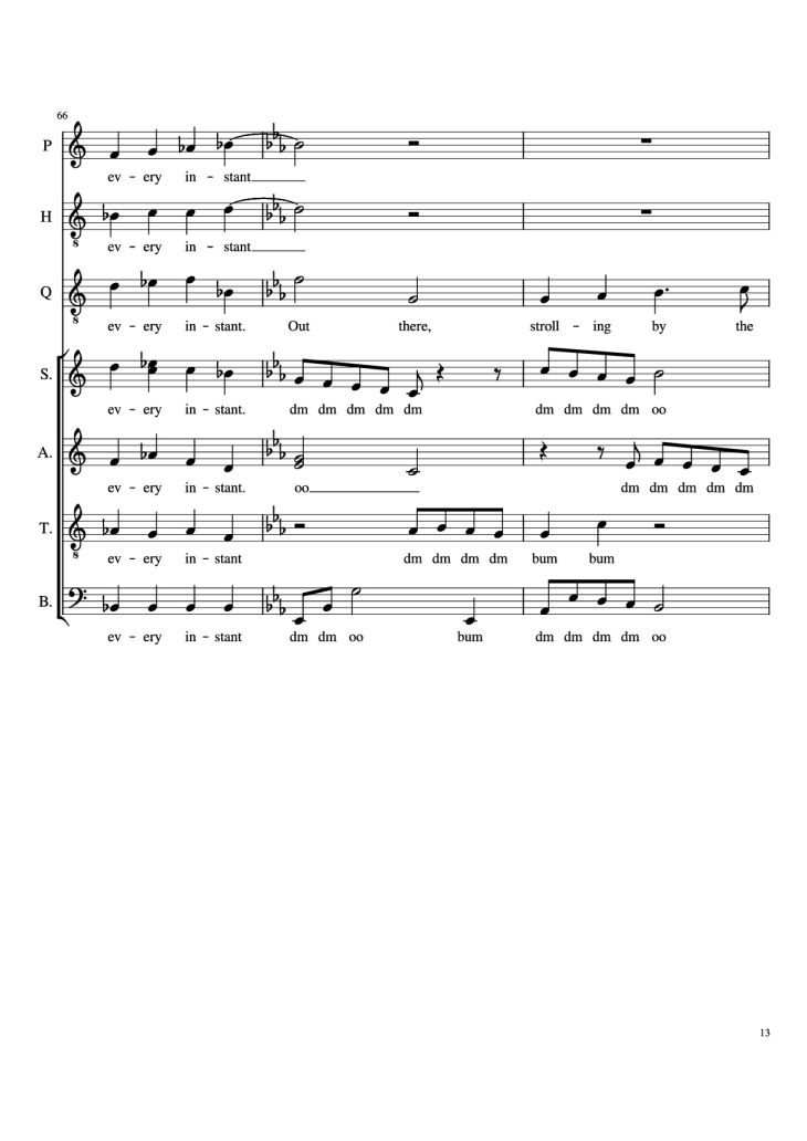 Page 13 of the piano sheet music PDF Piano – Animazement Piano by Arr. Ben Jaeger